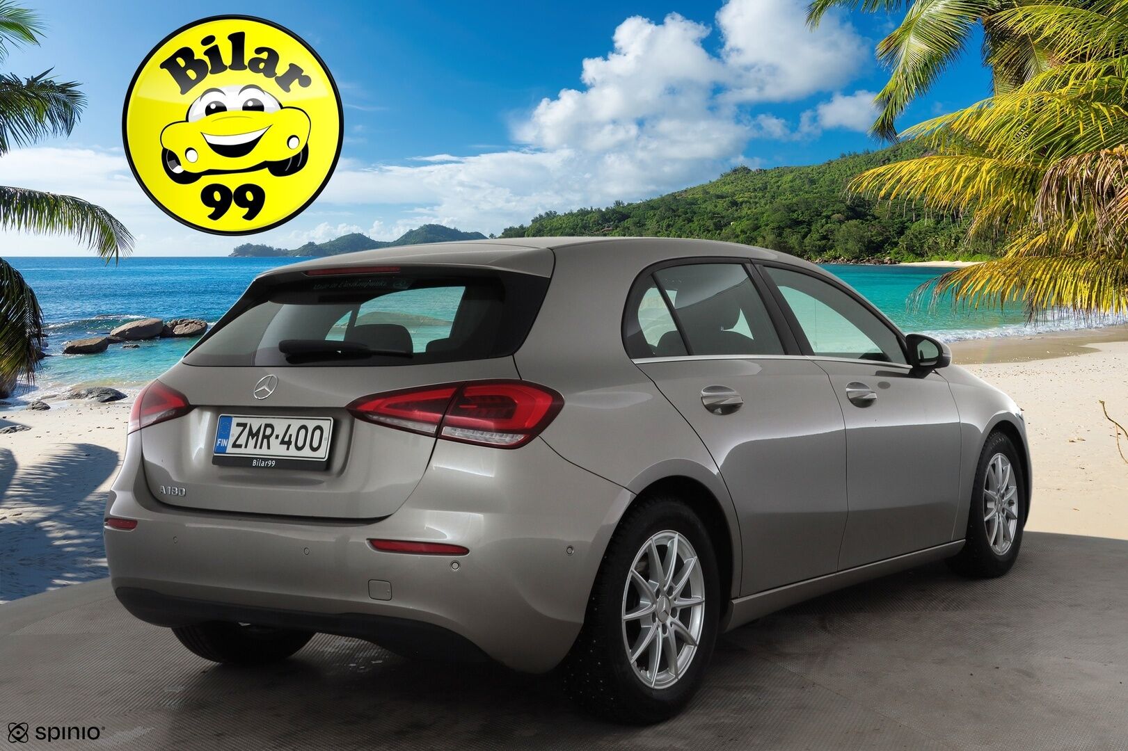 Mercedes-Benz A 2019 180 A Business Style * 1.Om Suomi-auto / Vakkari / Navi / LED / P.kamera / Sporttipenkit / Widescreen * - Kahdet renkaat aluvanteilla - HULLU BLACKWEEK KORKOTARJOUS 2,49%