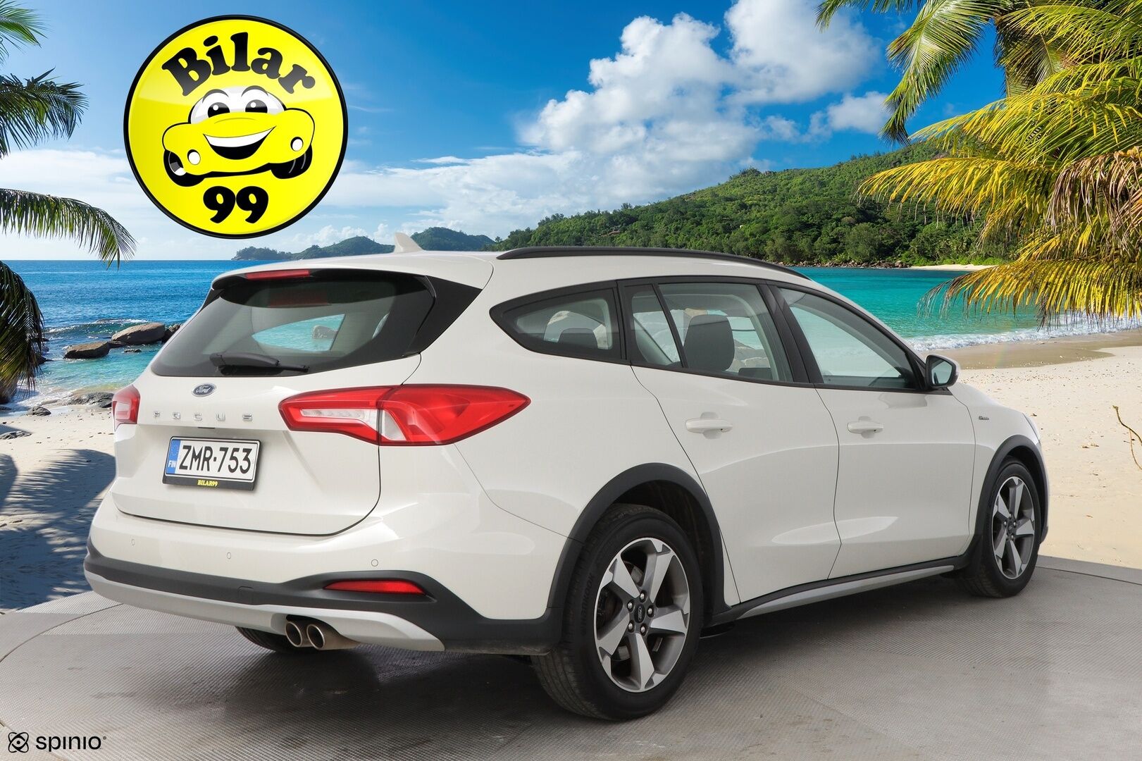 Ford Focus 2019 1,0 EcoBoost 125hv A8 Active Wagon * Webasto / Adapt.Vakkari / Adapt.LED / Lämm.Tuulilasi / Ratinlämmitys! - Suomiauto / Merkkihuollot / 2x Hyvät renkaat!