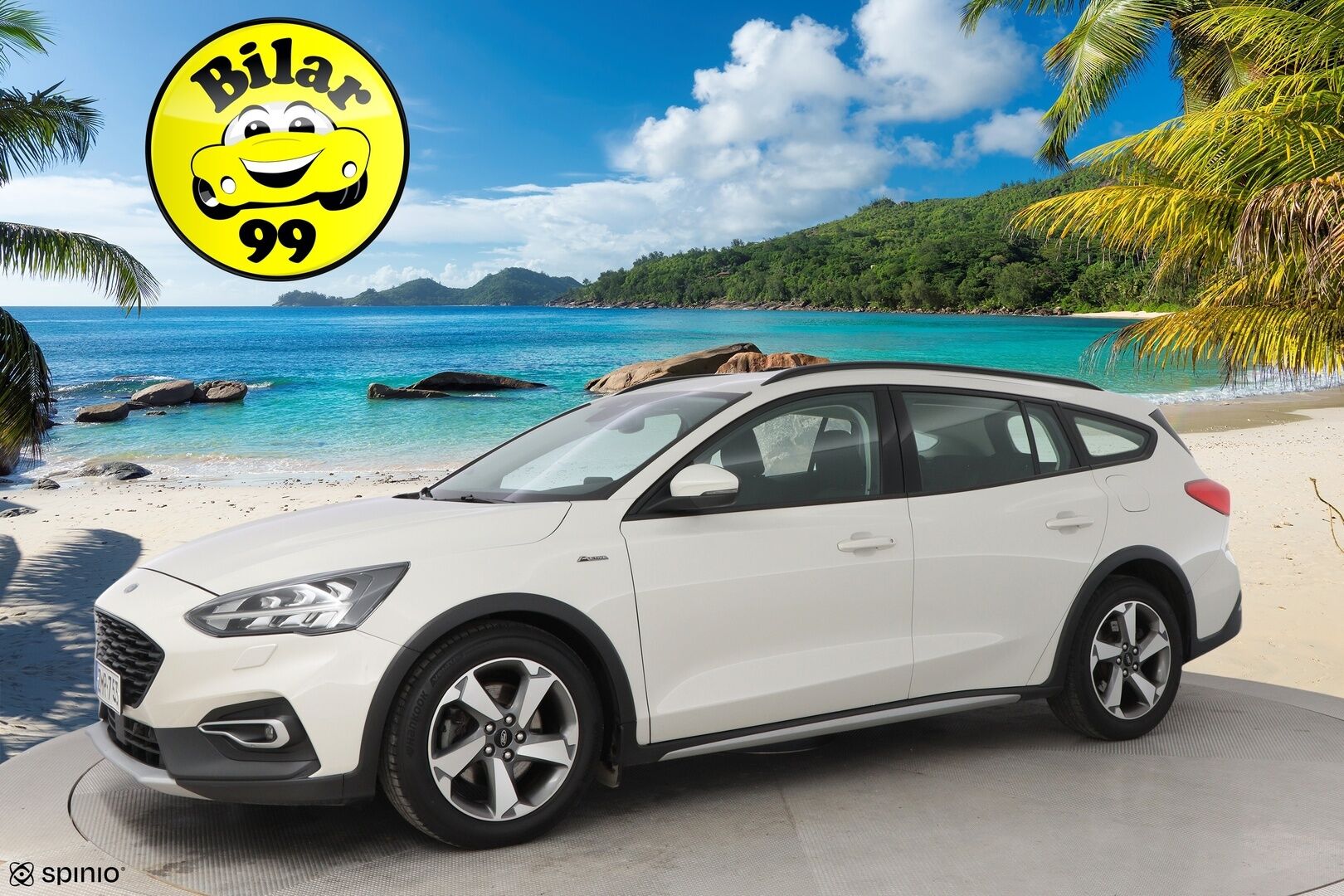 Ford Focus 2019 1,0 EcoBoost 125hv A8 Active Wagon * Webasto / Adapt.Vakkari / Adapt.LED / Lämm.Tuulilasi / Ratinlämmitys! - Suomiauto / Merkkihuollot / 2x Hyvät renkaat!