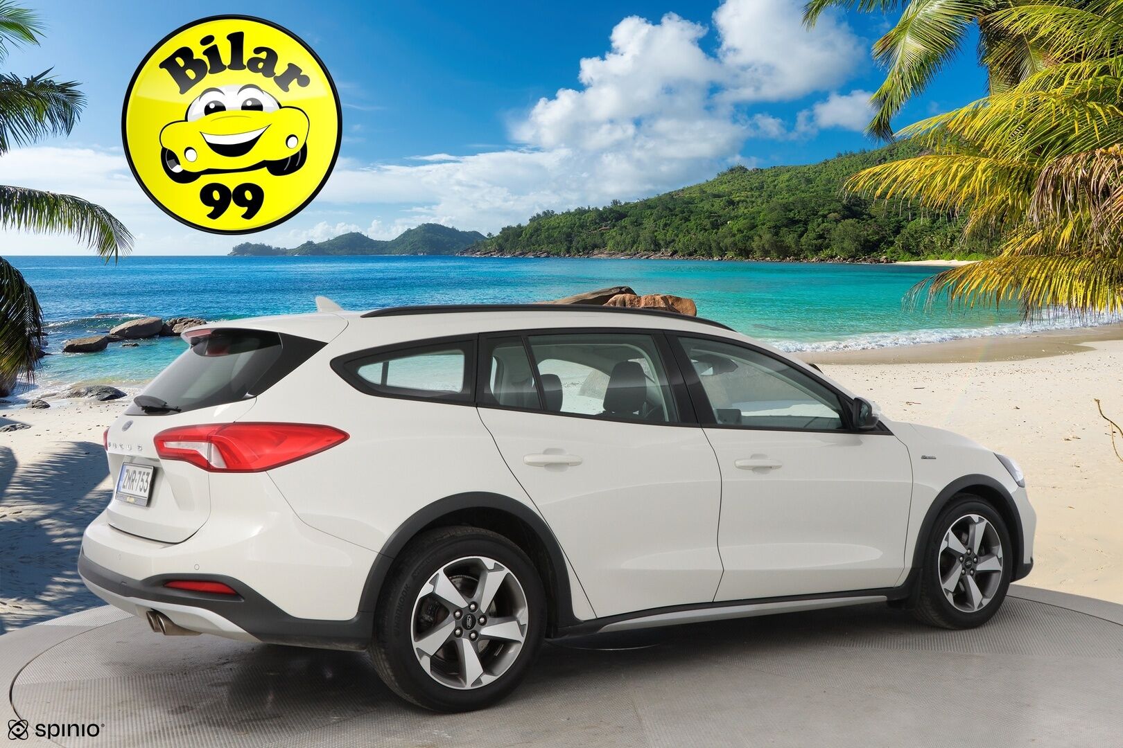 Ford Focus 2019 1,0 EcoBoost 125hv A8 Active Wagon * Webasto / Adapt.Vakkari / Adapt.LED / Lämm.Tuulilasi / Ratinlämmitys! - Suomiauto / Merkkihuollot / 2x Hyvät renkaat!