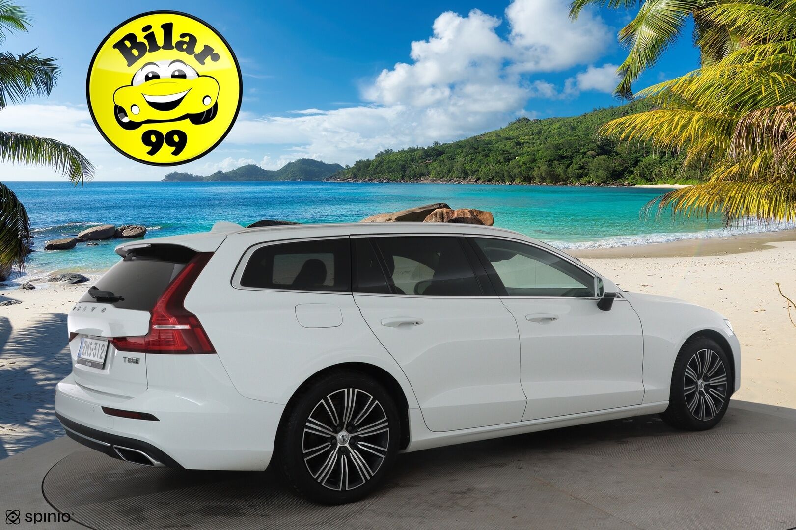 Volvo V60 2019 T8 AWD Inscription aut *ACC / Panorama / Muistipenkki / Full LED / P.kamera / BLIS / Navi / Sporttinahat / Webasto* - Suomi-auto / Kahdet renkaat aluvanteilla / Merkkihuollettu