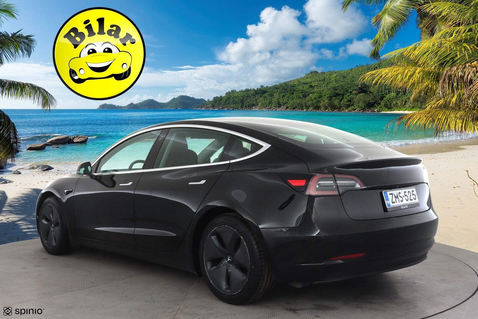 Tesla Model 3 2019 Long Range Dual motor AWD - | Lasikatto | ACC | LED | P.Kamera | Muistipenkki | Premium Audio | Navi | Kaistavahti | Keyless | Suomi-auto | 