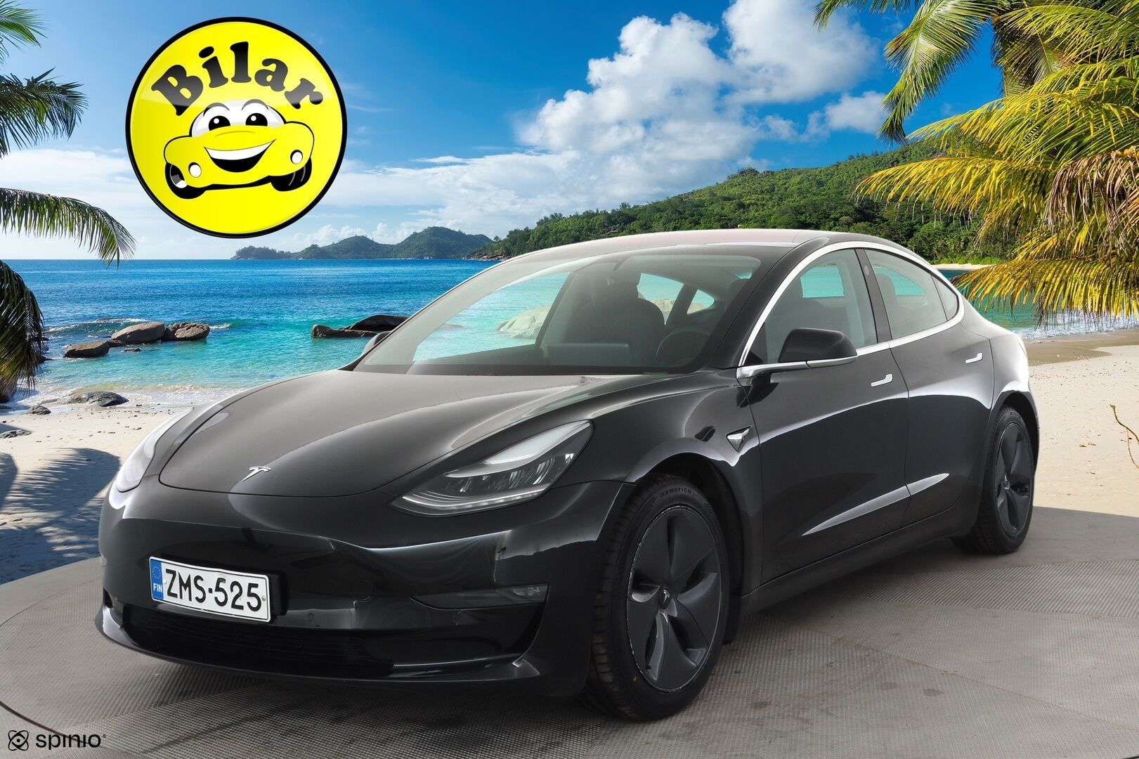 Tesla Model 3 2019 Long Range Dual motor AWD - | Lasikatto | ACC | LED | P.Kamera | Muistipenkki | Premium Audio | Navi | Kaistavahti | Keyless | Suomi-auto | 