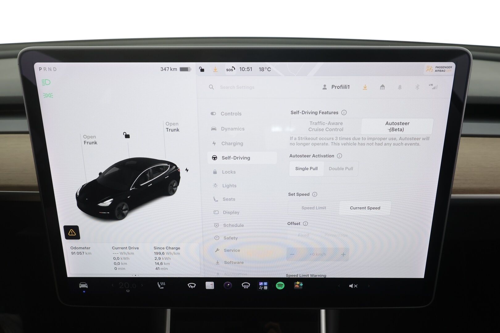 Tesla Model 3 2019 Long Range Dual motor AWD - | Lasikatto | ACC | LED | P.Kamera | Muistipenkki | Premium Audio | Navi | Kaistavahti | Keyless | Suomi-auto | 