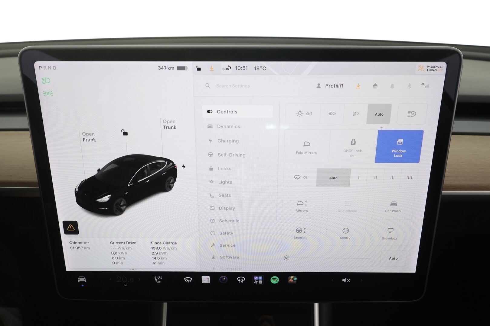 Tesla Model 3 2019 Long Range Dual motor AWD - | Lasikatto | ACC | LED | P.Kamera | Muistipenkki | Premium Audio | Navi | Kaistavahti | Keyless | Suomi-auto | 