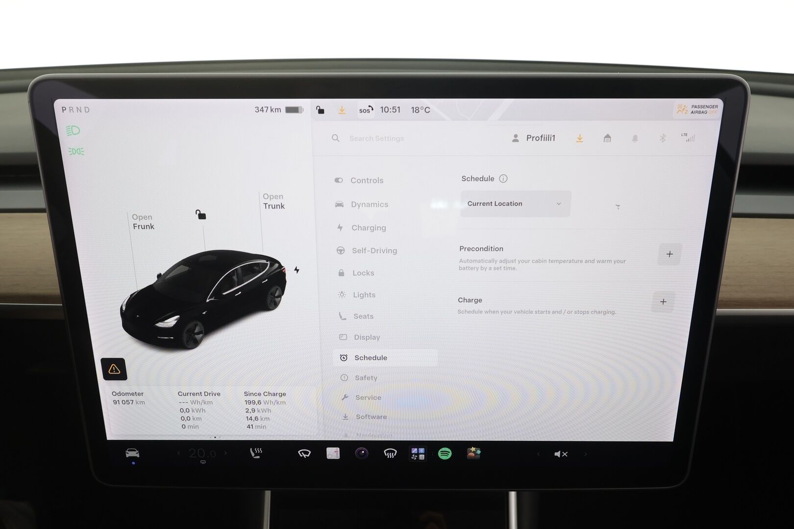 Tesla Model 3 2019 Long Range Dual motor AWD - | Lasikatto | ACC | LED | P.Kamera | Muistipenkki | Premium Audio | Navi | Kaistavahti | Keyless | Suomi-auto | 