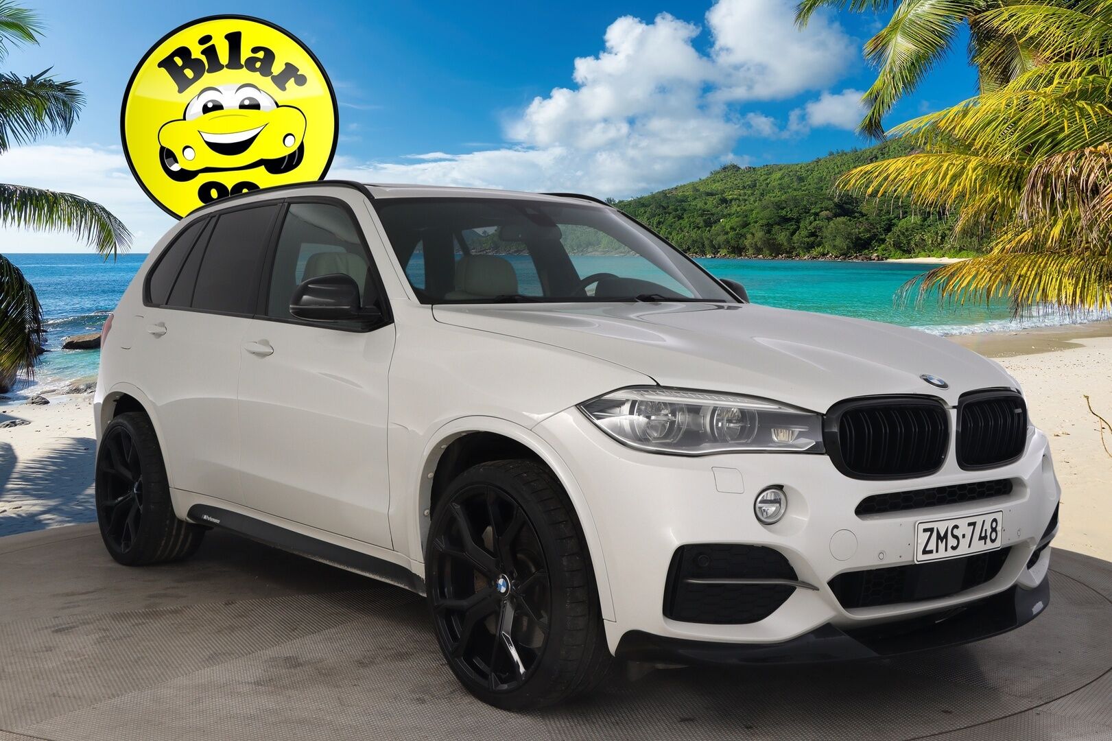 BMW X5 2014 F15 M50d M-Sport *Softclose / HUD / H&K / ACC / Panorama / Muisti nahat / Koukku* - *Webasto / 2xrenkaat / Innovation paketti* - HULLU BLACKWEEK KORKOTARJOUS 2,49%