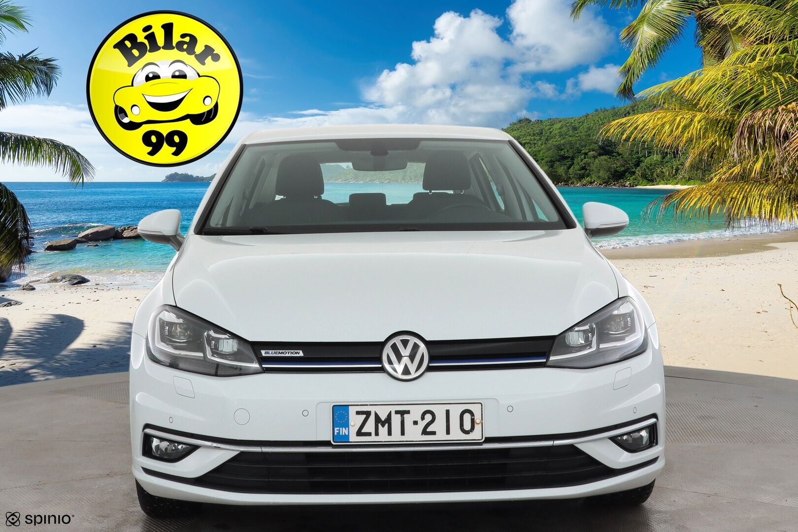 Volkswagen Golf 2019 Highline 1,5 TSI EVO 96 kW (130 hv) BLUEMOTION DSG * ACC / Webasto / Koukku / LED / P.kamera / Keyless * - Merkkihuollettu / Suomi-auto / Kahdet Renkaat