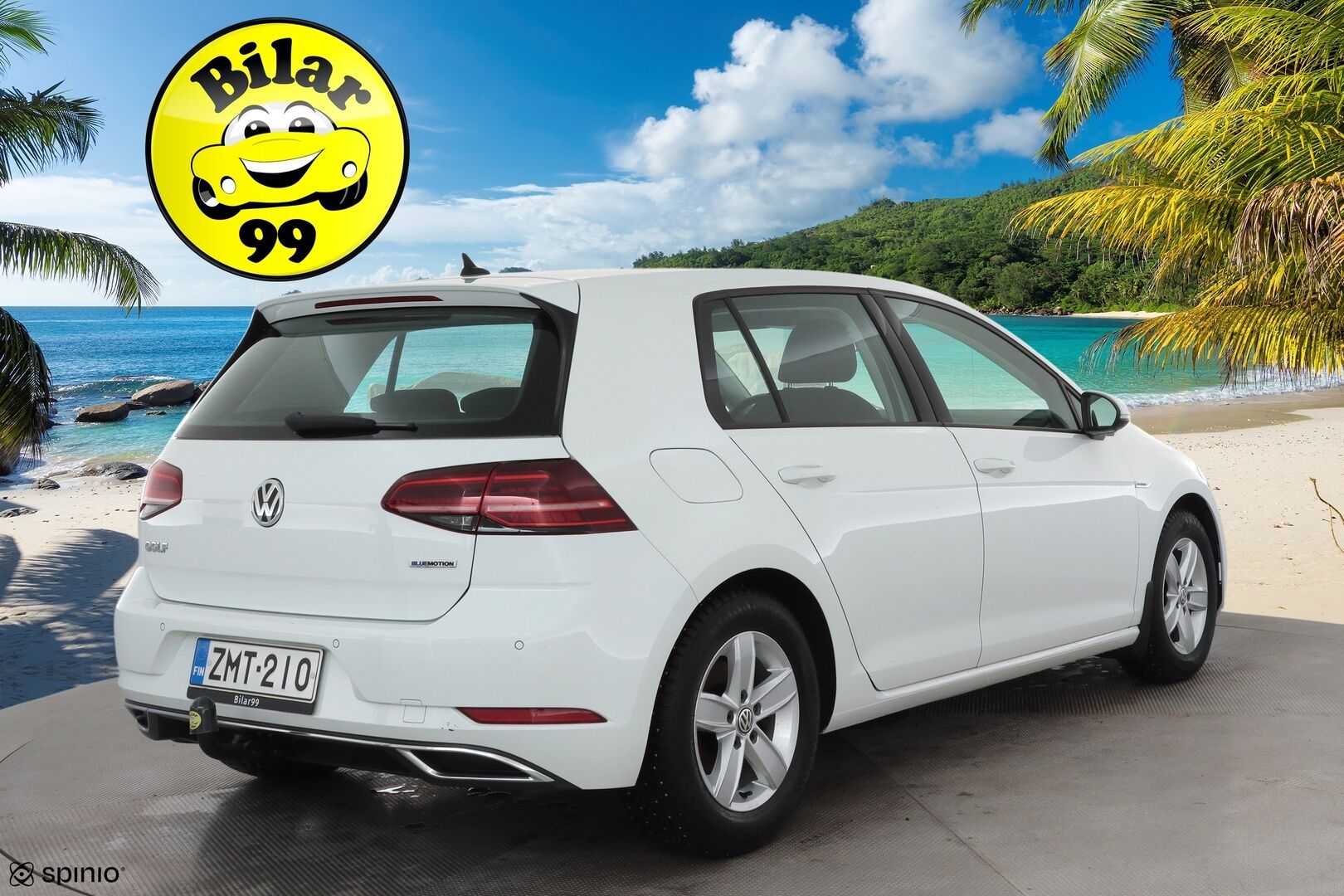 Volkswagen Golf 2019 Highline 1,5 TSI EVO 96 kW (130 hv) BLUEMOTION DSG * ACC / Webasto / Koukku / LED / P.kamera / Keyless * - Merkkihuollettu / Suomi-auto / Kahdet Renkaat