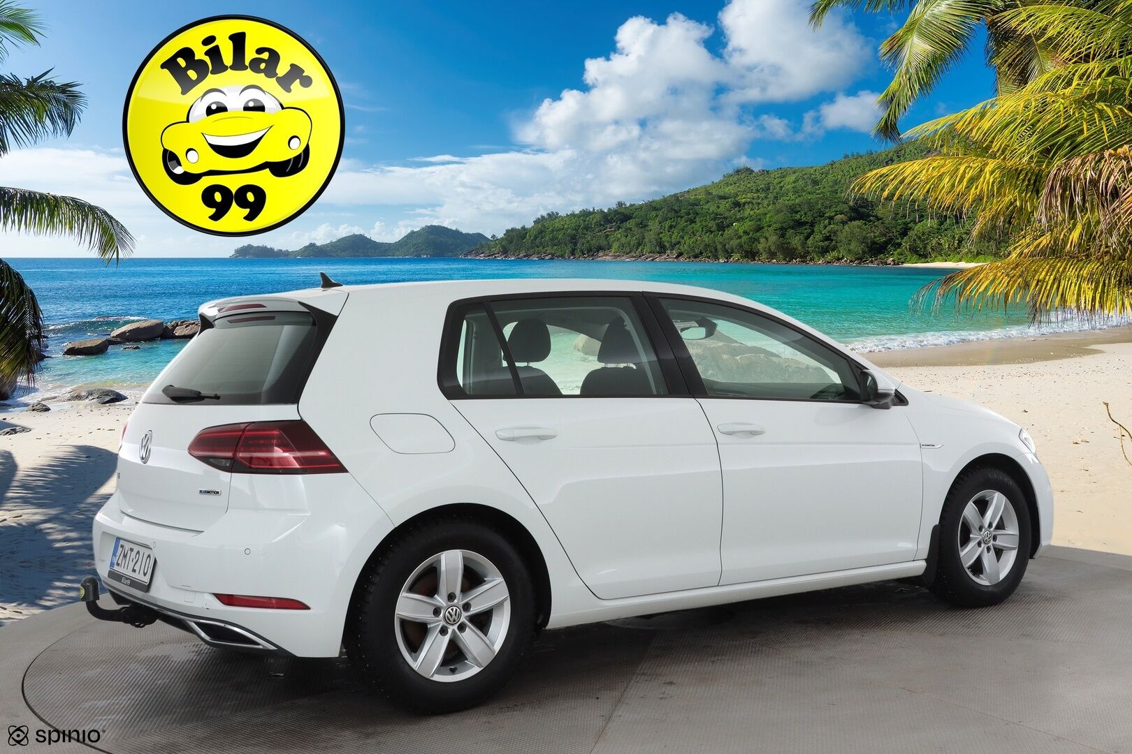 Volkswagen Golf 2019 Highline 1,5 TSI EVO 96 kW (130 hv) BLUEMOTION DSG * ACC / Webasto / Koukku / LED / P.kamera / Keyless * - Merkkihuollettu / Suomi-auto / Kahdet Renkaat