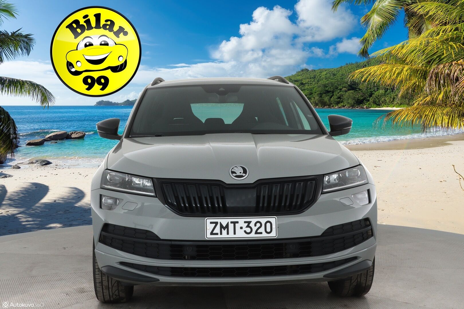 Skoda Karoq 2019 TSI SportLine DSG Autom. **Webasto / Adapt.Vakkari / P. Kamera / LED-valot / Kaistavahti / KeylessGO / 2x Renkaat**