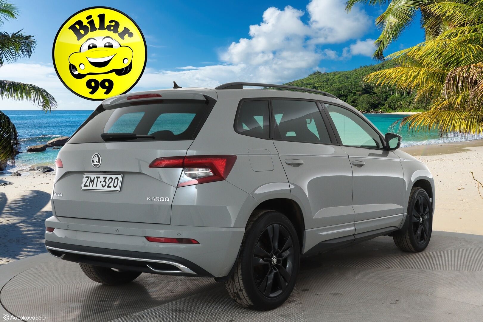 Skoda Karoq 2019 TSI SportLine DSG Autom. **Webasto / Adapt.Vakkari / P. Kamera / LED-valot / Kaistavahti / KeylessGO / 2x Renkaat**