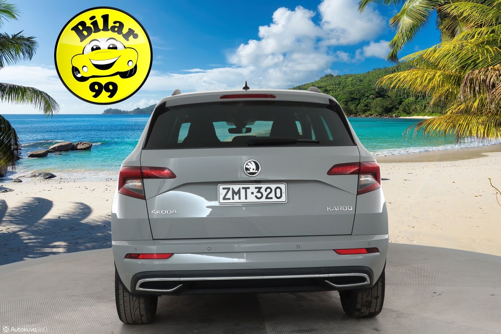 Skoda Karoq 2019 TSI SportLine DSG Autom. **Webasto / Adapt.Vakkari / P. Kamera / LED-valot / Kaistavahti / KeylessGO / 2x Renkaat**