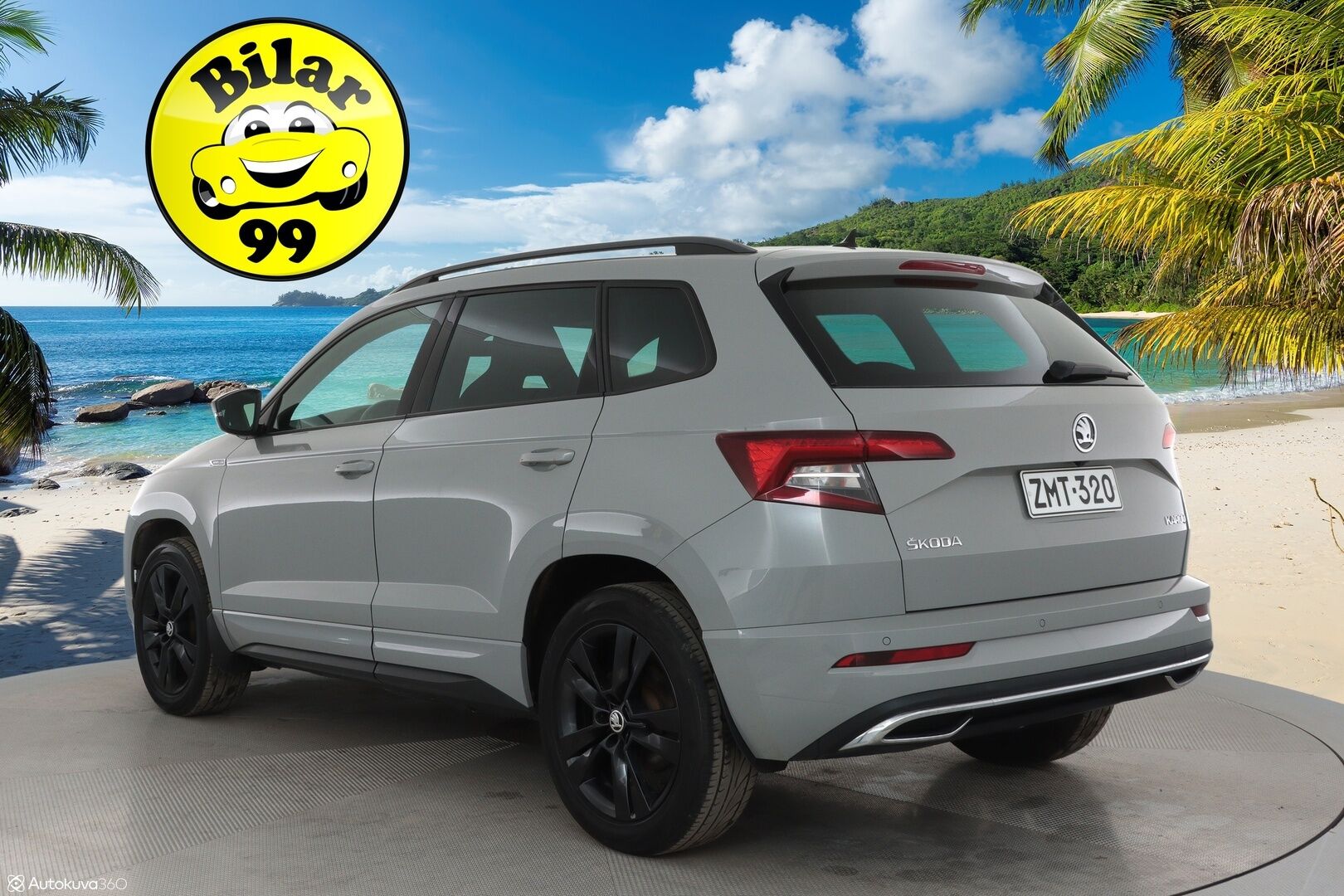 Skoda Karoq 2019 TSI SportLine DSG Autom. **Webasto / Adapt.Vakkari / P. Kamera / LED-valot / Kaistavahti / KeylessGO / 2x Renkaat**