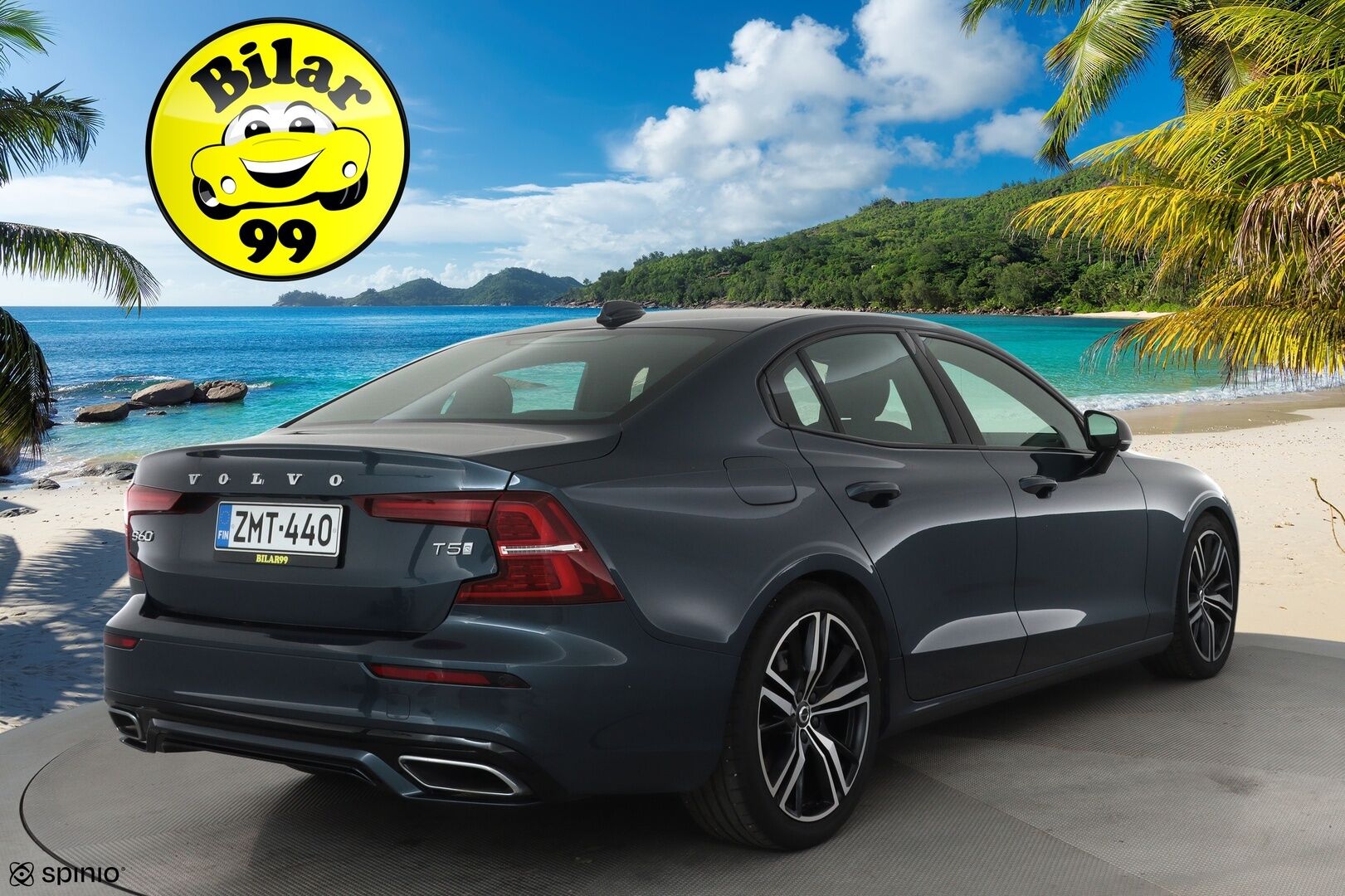 Volvo S60 2019 T5 Business R-Design aut **Adapt.vakkari / Muistipenkki / Webasto / H&K / 360.kamera / Full LED / KeylessGo** - 3,99 % KORKOTARJOUS TÄHÄN AUTOON - Suomi-auto / Merkkihuollettu / Kahdet renkaat aluvanteilla / Penkinlämmittimet takana / Tuulilasin lämmitin / Digimittaristo
