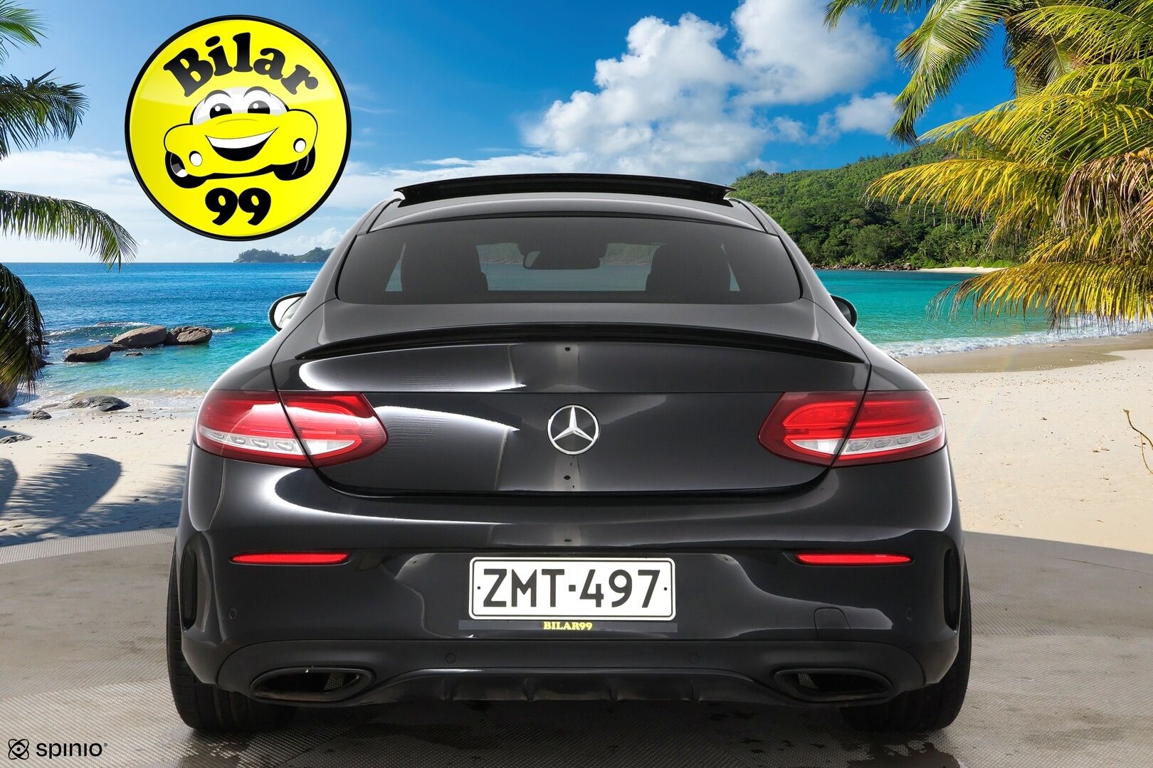 Mercedes-Benz C 2016 300 Coupé AMG / Distronic+ / DTR+Q / ILS-LED / Burmester / Panorama / P. Kamera / Sporttipenkit / Sähkökontti / - Huippuvarusteet! / Katveavustin / Putkisto / 2x renkaat & vanteet / Hyvät huollot! - HULLUT VÄLIPÄIVÄT KORKOTARJOUS 2,49%