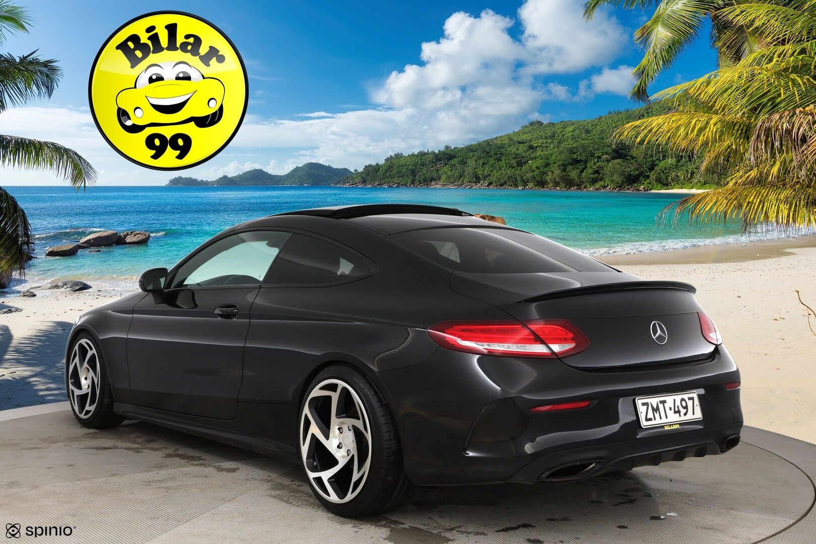 Mercedes-Benz C 2016 300 Coupé AMG / Distronic+ / DTR+Q / ILS-LED / Burmester / Panorama / P. Kamera / Sporttipenkit / Sähkökontti / - Huippuvarusteet! / Katveavustin / Putkisto / 2x renkaat & vanteet / Hyvät huollot! - HULLUT VÄLIPÄIVÄT KORKOTARJOUS 2,49%