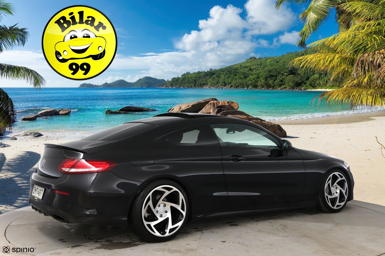 Mercedes-Benz C 2016 300 Coupé AMG / Distronic+ / DTR+Q / ILS-LED / Burmester / Panorama / P. Kamera / Sporttipenkit / Sähkökontti / - Huippuvarusteet! / Katveavustin / Putkisto / 2x renkaat & vanteet / Hyvät huollot! - HULLUT VÄLIPÄIVÄT KORKOTARJOUS 2,49%