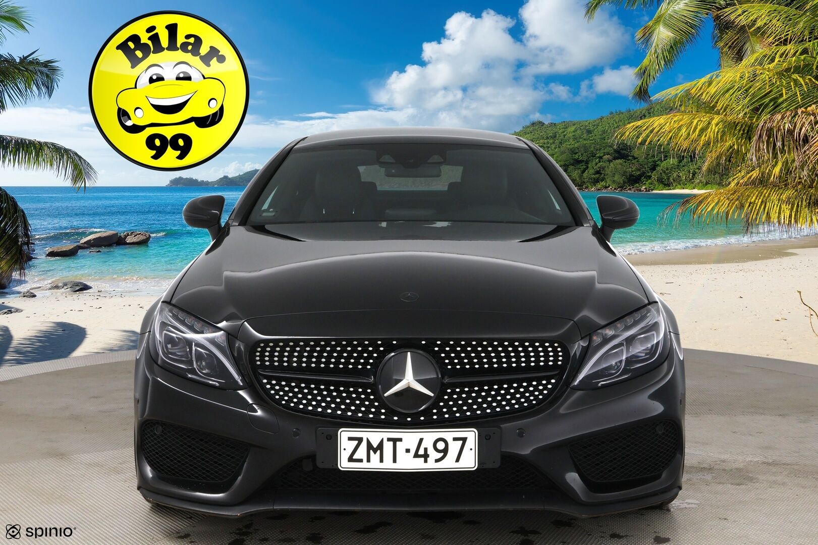 Mercedes-Benz C 2016 300 Coupé AMG / Distronic+ / DTR+Q / ILS-LED / Burmester / Panorama / P. Kamera / Sporttipenkit / Sähkökontti / - Huippuvarusteet! / Katveavustin / Putkisto / 2x renkaat & vanteet / Hyvät huollot! - HULLUT VÄLIPÄIVÄT KORKOTARJOUS 2,49%