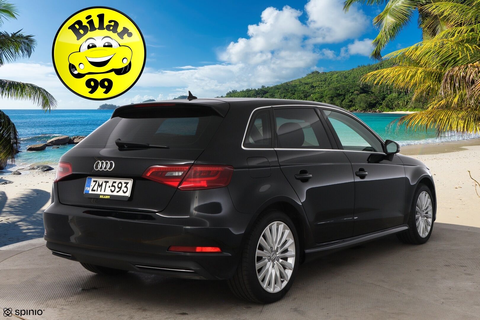 Audi A3 2015 Sportback Business Sport 1,4 TFSI e-tron S tronic - Vakkari / Peruutustutka / Lane Assist / Sporttipenkit / LED / KeylessGo / Kahdet hyvät merkkirenkaat / Juuri tullut!