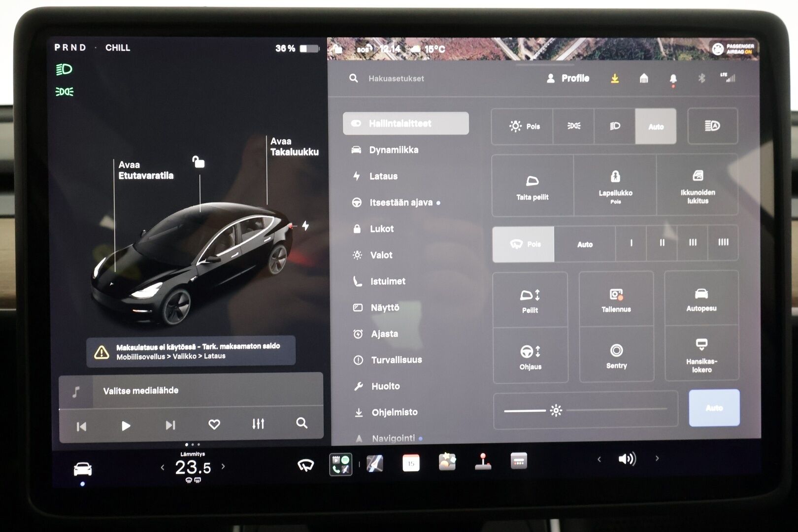 Tesla Model 3 2019 Long-Range Dual Motor AWD - | ACC | Premium Audio | Lasikatto | Digmittaristo | Sähkönahat | Muistipenkki | Autosteer | Keyless | P.kamera ja tutkat | LED | 