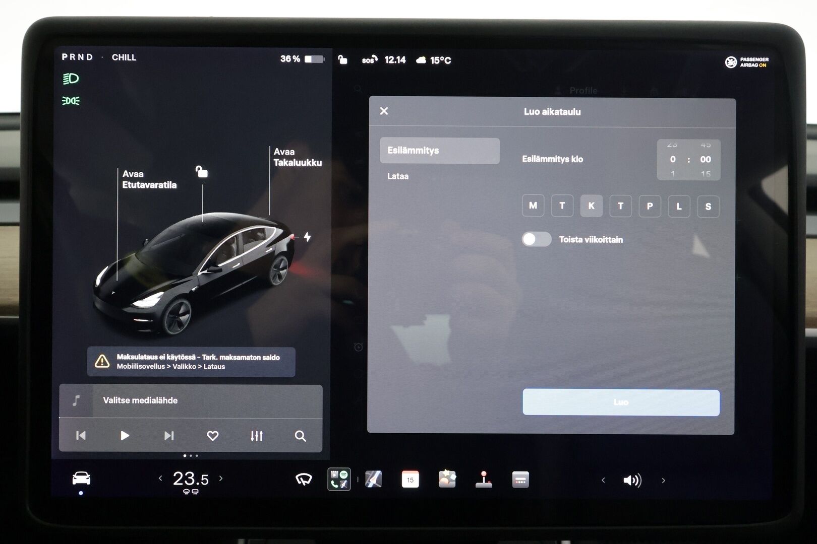 Tesla Model 3 2019 Long-Range Dual Motor AWD - | ACC | Premium Audio | Lasikatto | Digmittaristo | Sähkönahat | Muistipenkki | Autosteer | Keyless | P.kamera ja tutkat | LED | 