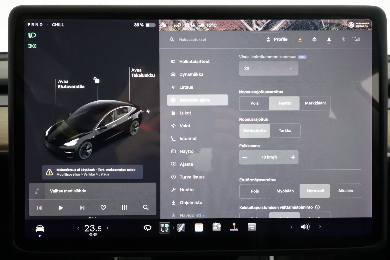 Tesla Model 3 2019 Long-Range Dual Motor AWD - | ACC | Premium Audio | Lasikatto | Digmittaristo | Sähkönahat | Muistipenkki | Autosteer | Keyless | P.kamera ja tutkat | LED | 