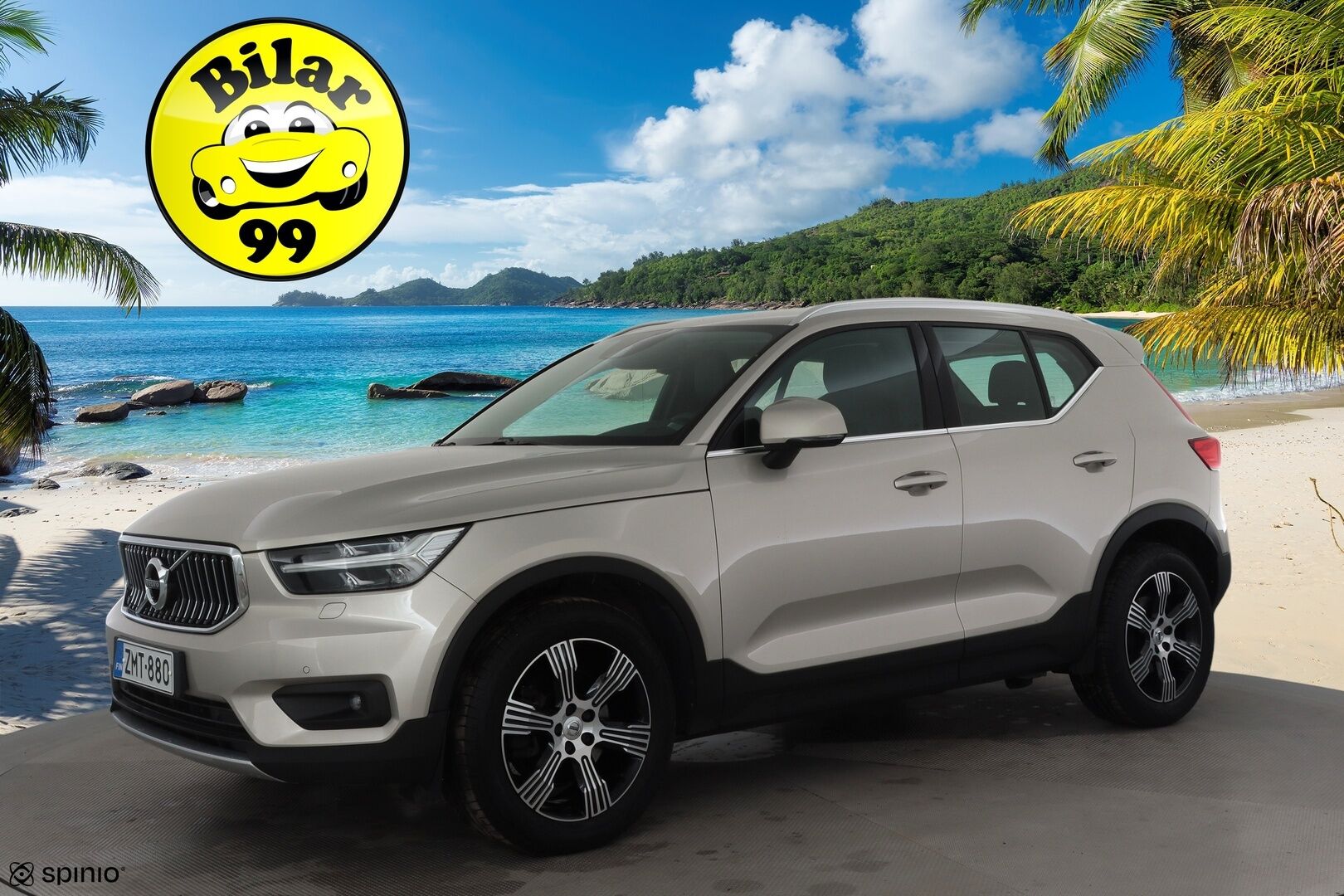 Volvo XC40 2019 D3 AWD Business Inscription aut * Webasto / ACC / LED / P.kamera / Sporttinahat / Keyless / Navi * - 1-om Suomi-auto / Kahdet renkaat / Merkkihuollettu! - Osta nyt, maksa vasta ensi vuonna