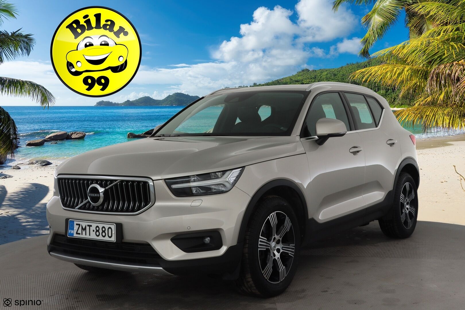 Volvo XC40 2019 D3 AWD Business Inscription aut * Webasto / ACC / LED / P.kamera / Sporttinahat / Keyless / Navi * - 1-om Suomi-auto / Kahdet renkaat / Merkkihuollettu! - Osta nyt, maksa vasta ensi vuonna