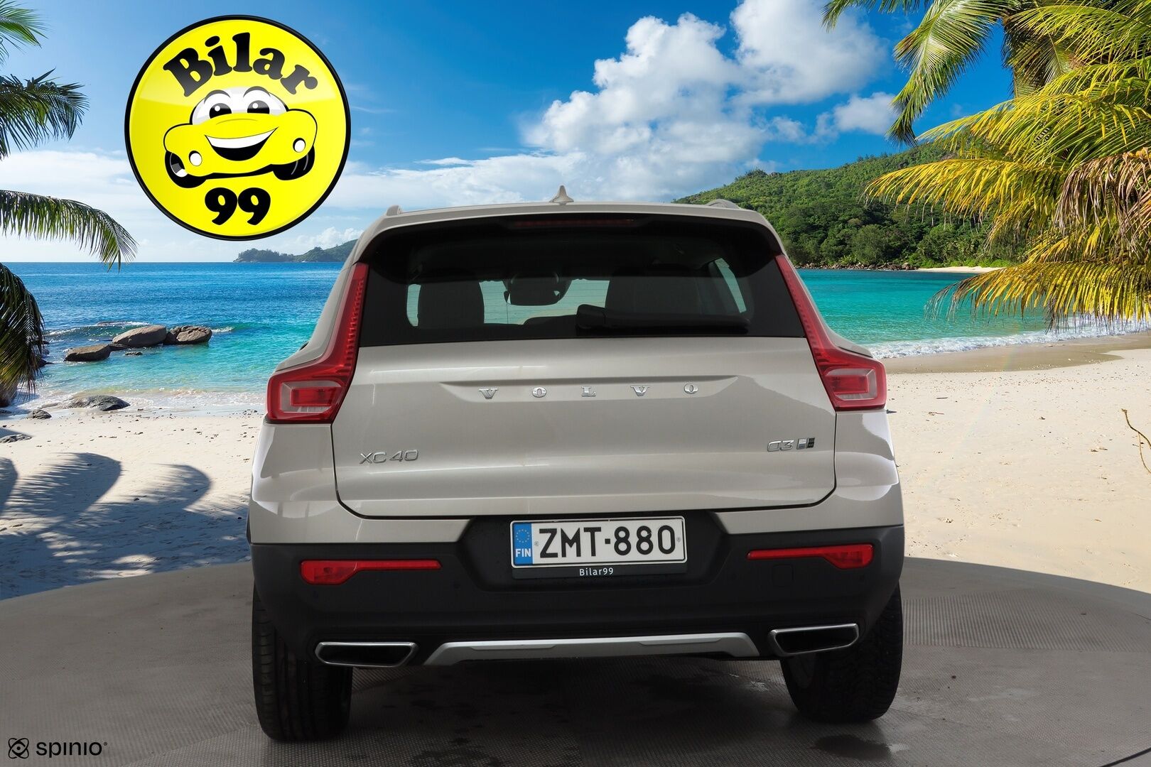 Volvo XC40 2019 D3 AWD Business Inscription aut * Webasto / ACC / LED / P.kamera / Sporttinahat / Keyless / Navi * - 1-om Suomi-auto / Kahdet renkaat / Merkkihuollettu! - Osta nyt, maksa vasta ensi vuonna