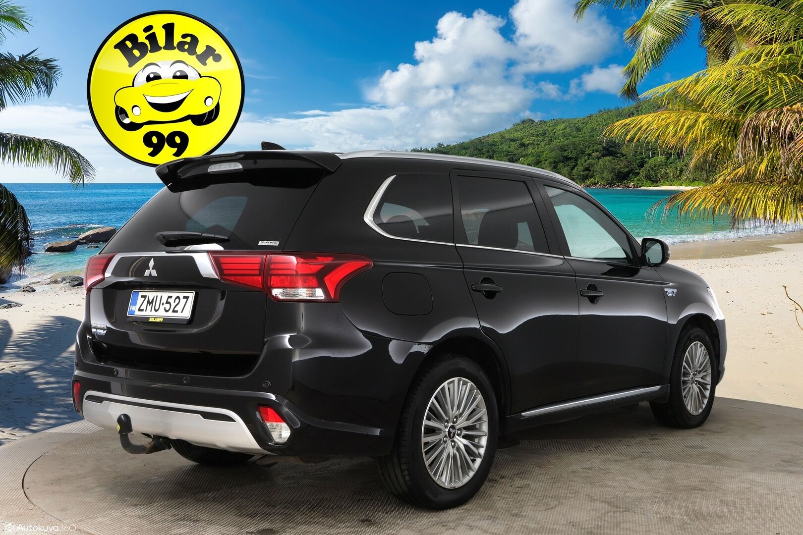 Mitsubishi OUTLANDER PHEV 2021 Instyle Business 4WD 5P ** Adapt.Vakkari / 2-Om Suomi / 360° Kamera / Kattoluukku / Navigointi - Tehtaan vetokoukku / BLIS / Lämmitettävä tuulilasi / Ratin lämmitin / 