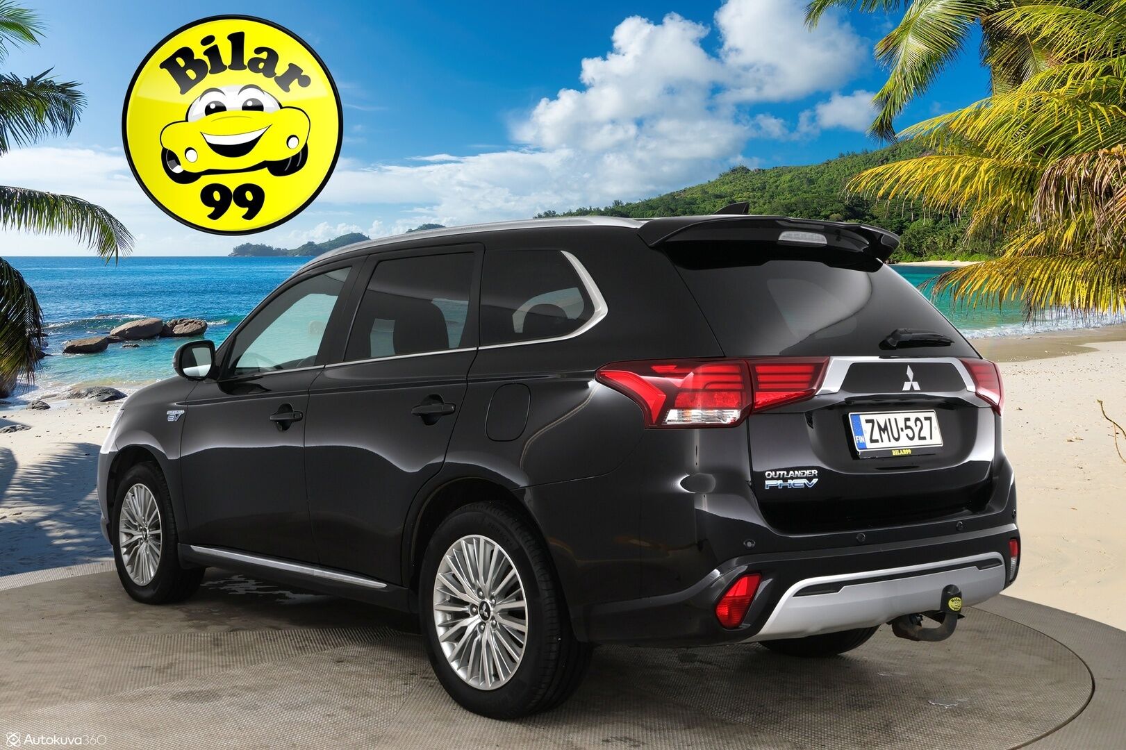 Mitsubishi OUTLANDER PHEV 2021 Instyle Business 4WD 5P ** Adapt.Vakkari / 2-Om Suomi / 360° Kamera / Kattoluukku / Navigointi - Tehtaan vetokoukku / BLIS / Lämmitettävä tuulilasi / Ratin lämmitin / 