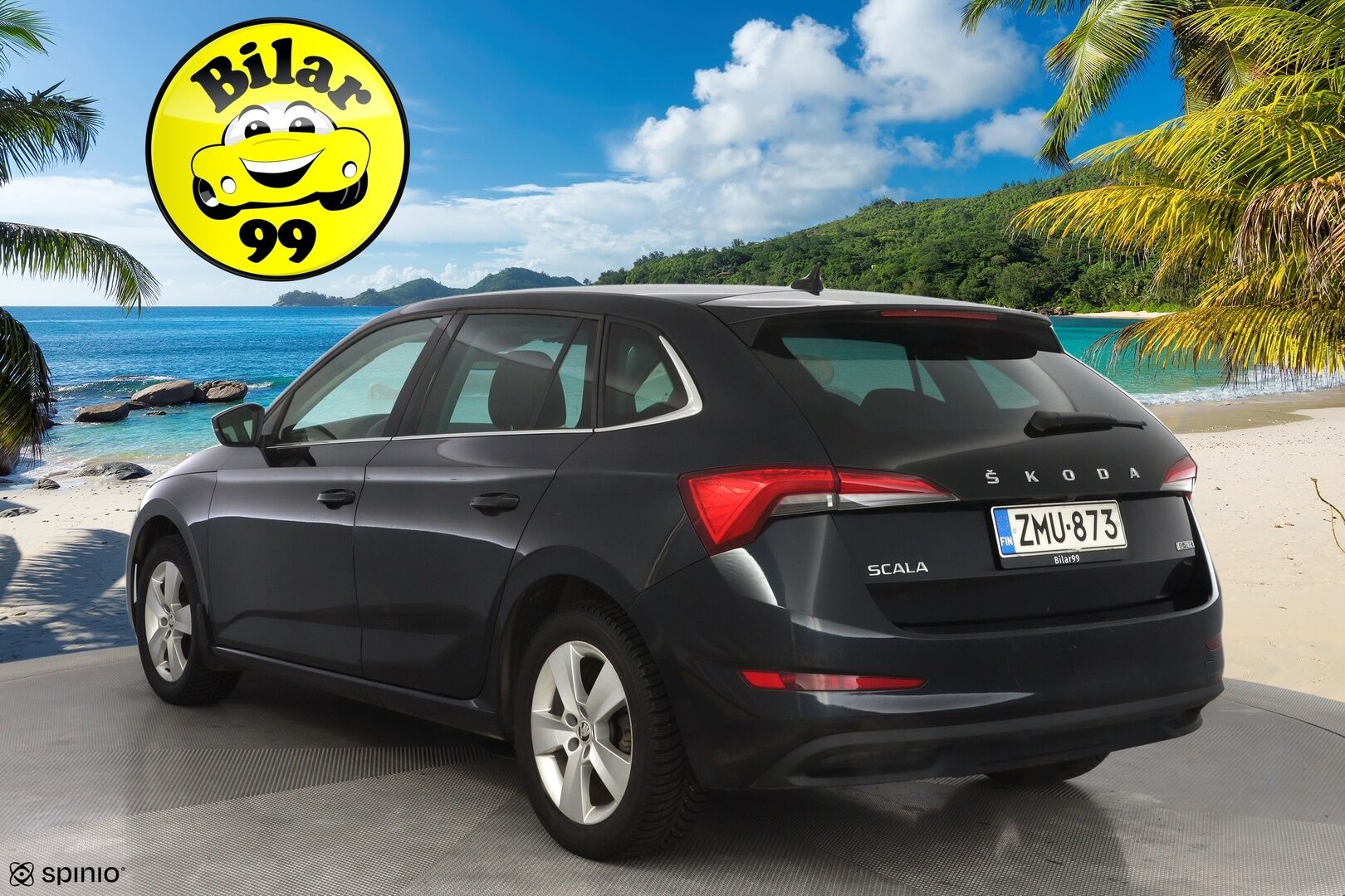 Skoda Scala 2020 1,0 TSI G-TEC Style *ACC / Lohko / Kamera / Tutkat / S.kontti* - Kahdet Skodan alumiinivanteet, sekä hyväkuntoiset renkaat / Viimeisin huolto 08.25 / 1-Omisteinen / Suomi-auto - HULLUT JOULUT KORKOTARJOUS 2,49% 