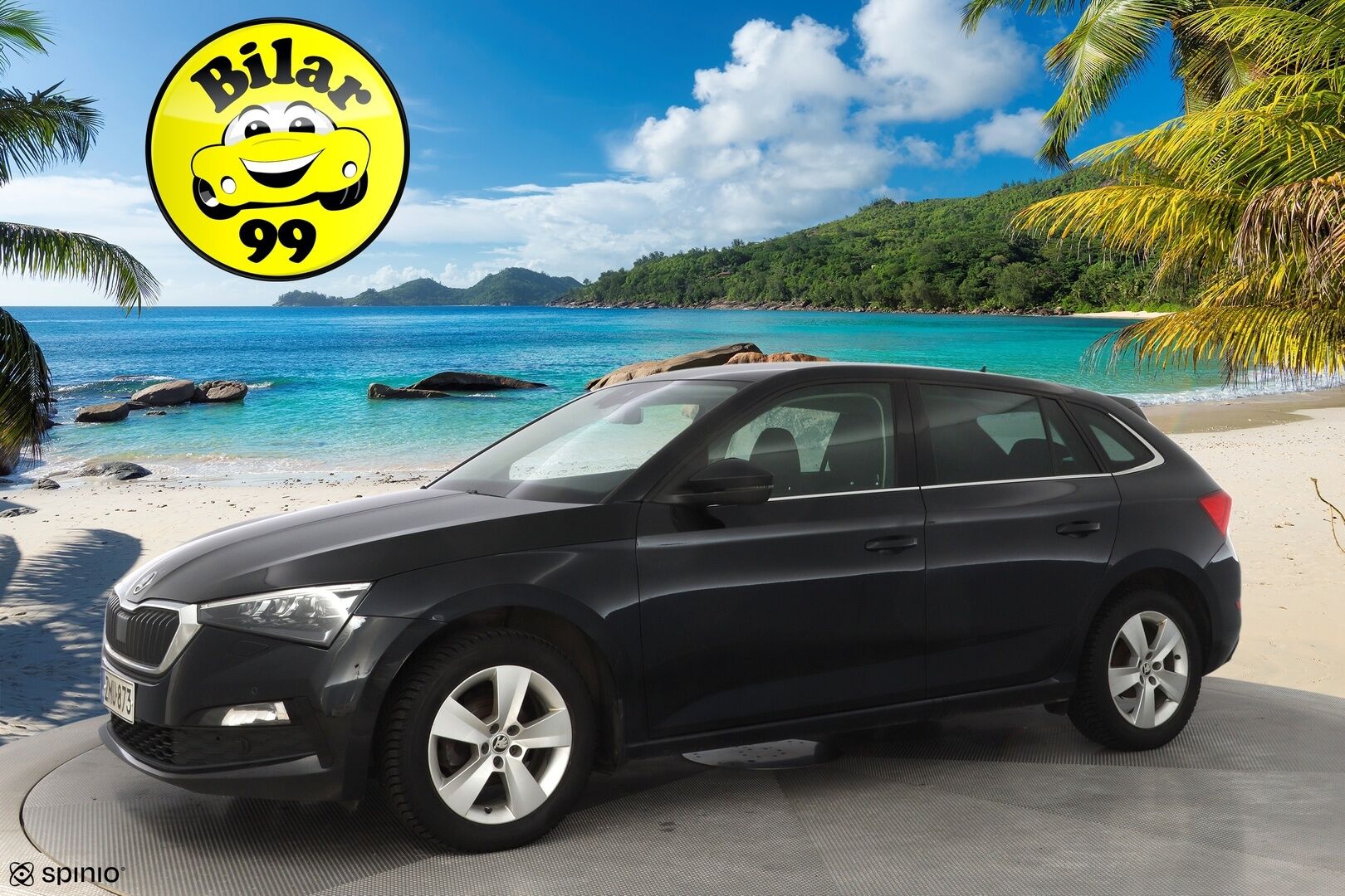 Skoda Scala 2020 1,0 TSI G-TEC Style *ACC / Lohko / Kamera / Tutkat / S.kontti* - Kahdet Skodan alumiinivanteet, sekä hyväkuntoiset renkaat / Viimeisin huolto 08.25 / 1-Omisteinen / Suomi-auto - HULLUT JOULUT KORKOTARJOUS 2,49% 