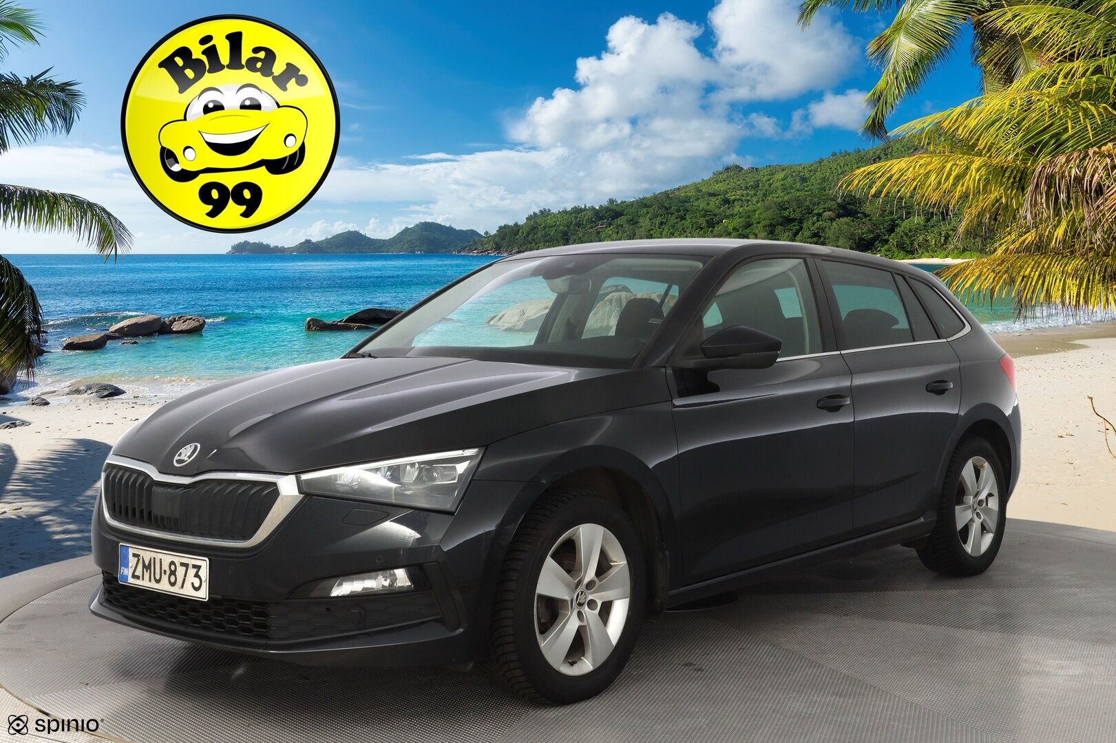 Skoda Scala 2020 1,0 TSI G-TEC Style *ACC / Lohko / Kamera / Tutkat / S.kontti* - Kahdet Skodan alumiinivanteet, sekä hyväkuntoiset renkaat / Viimeisin huolto 08.25 / 1-Omisteinen / Suomi-auto - HULLUT JOULUT KORKOTARJOUS 2,49% 