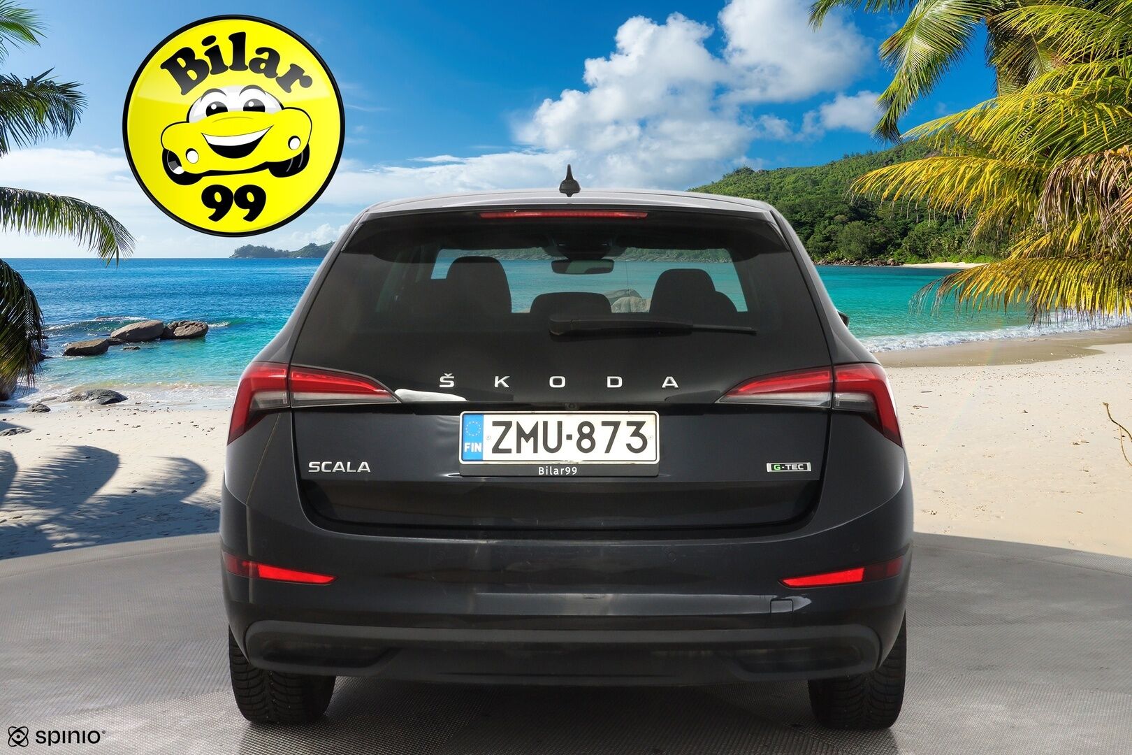 Skoda Scala 2020 1,0 TSI G-TEC Style *ACC / Lohko / Kamera / Tutkat / S.kontti* - Kahdet Skodan alumiinivanteet, sekä hyväkuntoiset renkaat / Viimeisin huolto 08.25 / 1-Omisteinen / Suomi-auto - HULLUT JOULUT KORKOTARJOUS 2,49% 