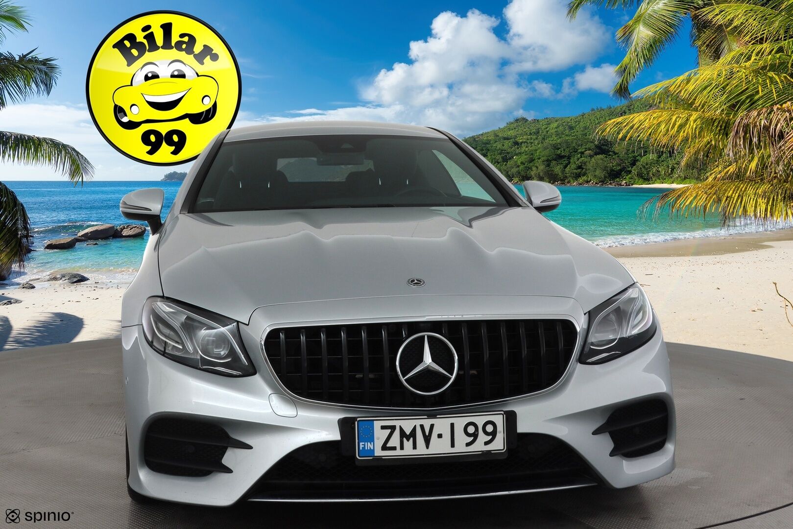 Mercedes-Benz E 2017 200 A Coupé Business AMG * Webasto / Multibeam / P.kamera / Katveavustin / Sportpenkit / Ambient-valot / Keyless * - Kahdet renkaat