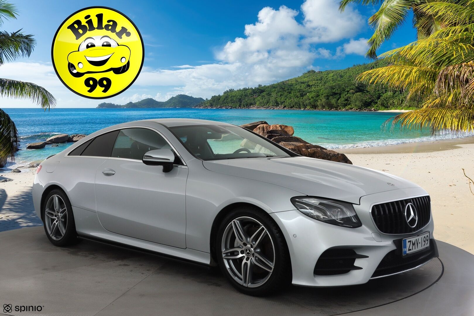 Mercedes-Benz E 2017 200 A Coupé Business AMG * Webasto / Multibeam / P.kamera / Katveavustin / Sportpenkit / Ambient-valot / Keyless * - Kahdet renkaat