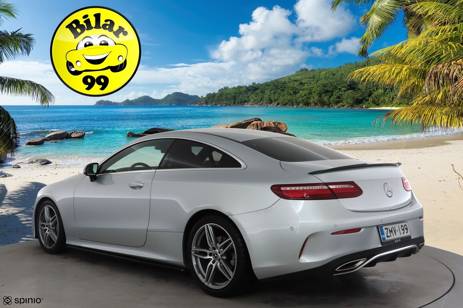 Mercedes-Benz E 2017 200 A Coupé Business AMG * Webasto / Multibeam / P.kamera / Katveavustin / Sportpenkit / Ambient-valot / Keyless * - Kahdet renkaat