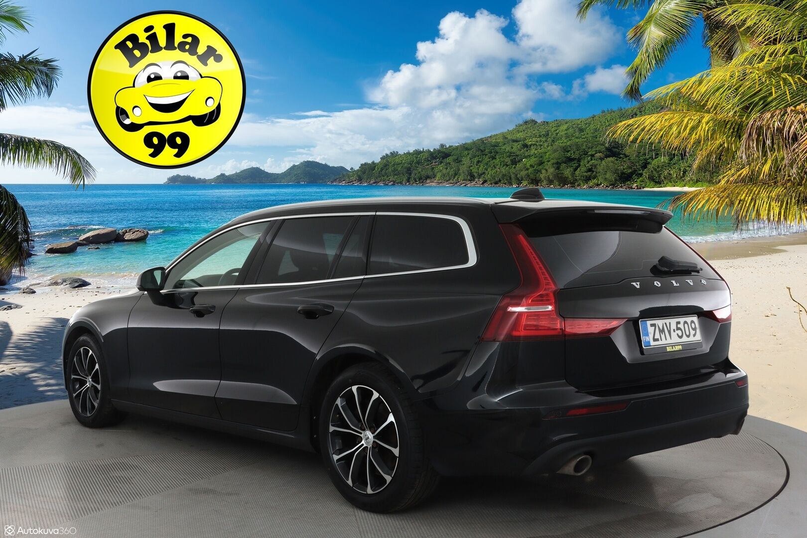 Volvo V60 2020 D3 AWD Business aut **Webasto / Adapt.Vakkari / LED-valot / P.Tutkat / Harman/Kardon / Sporttinahat / Navi** - Suomi-auto / Kahdet Renkaat
