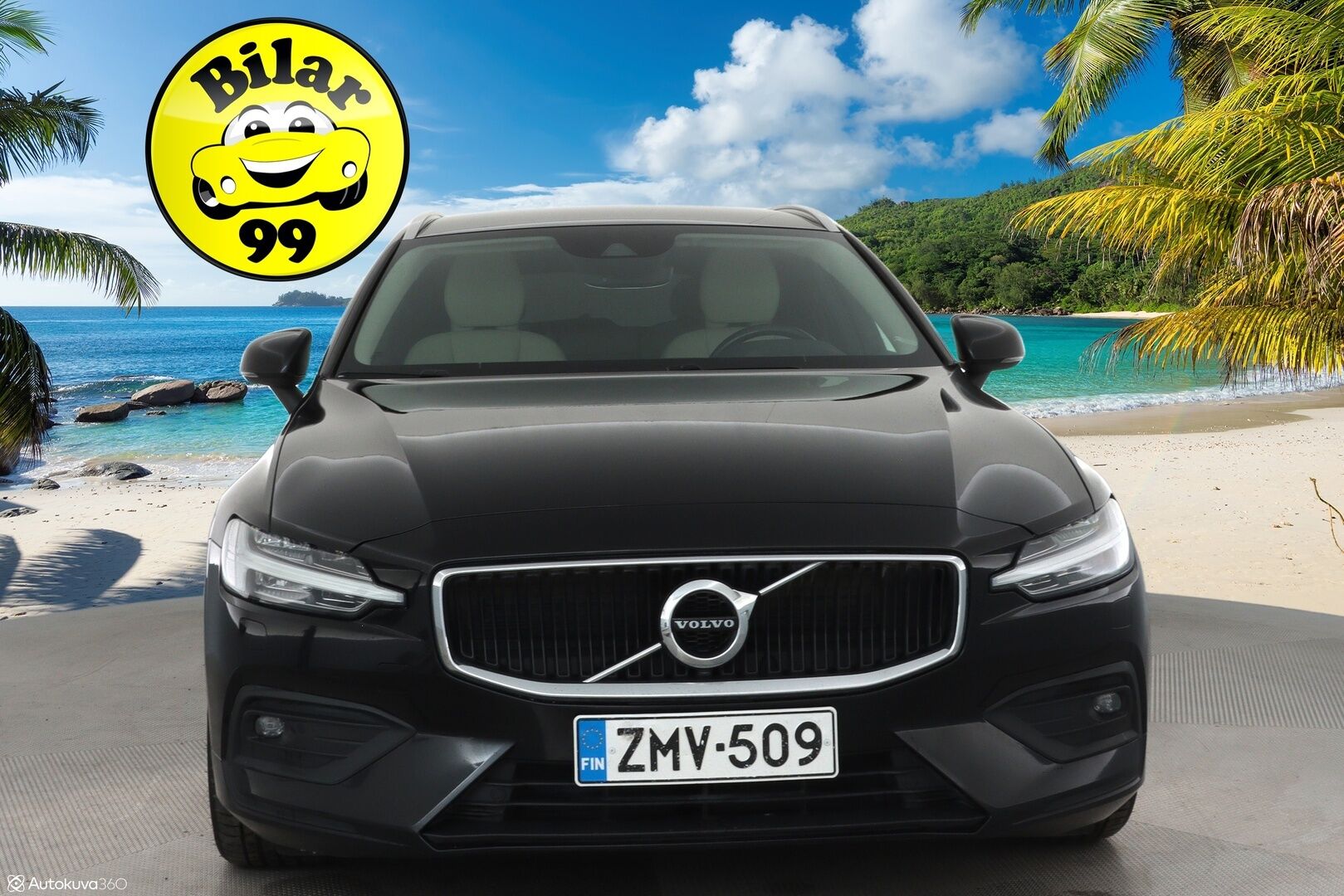 Volvo V60 2020 D3 AWD Business aut **Webasto / Adapt.Vakkari / LED-valot / P.Tutkat / Harman/Kardon / Sporttinahat / Navi** - Suomi-auto / Kahdet Renkaat