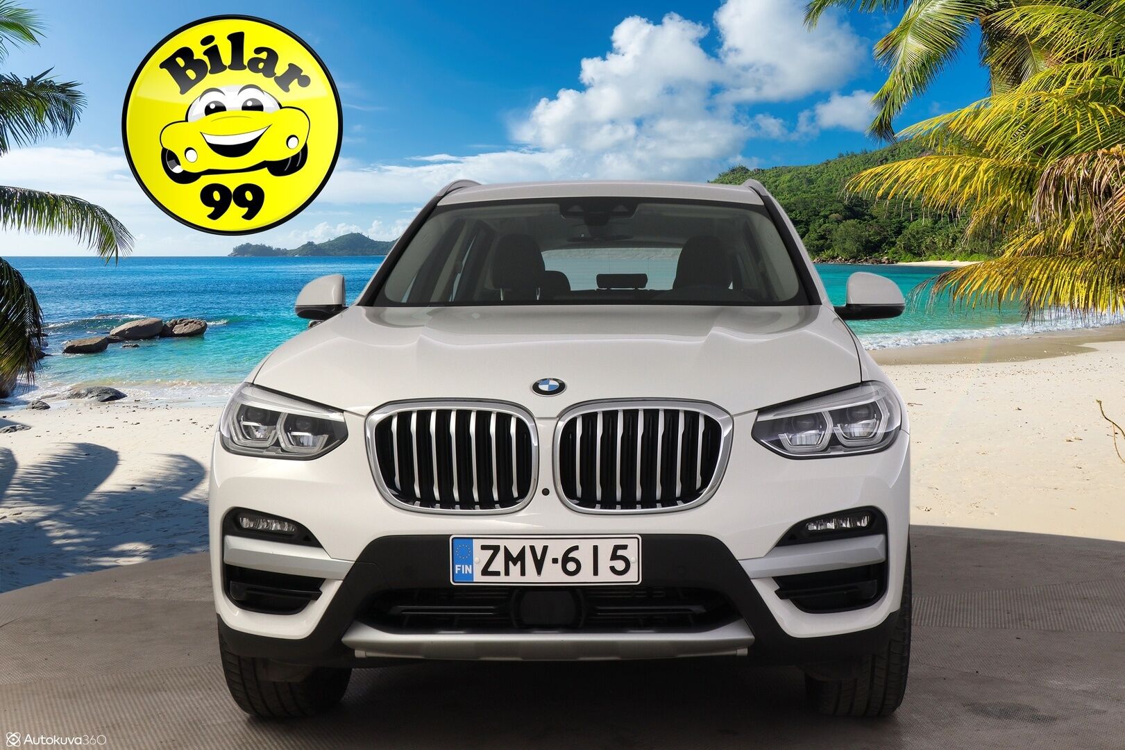 BMW X3 2020 G01 xDrive 30e A Business xLine *ACC / Adapt. LED /360-kamera / Hifi / Eleohjaus / M-Sport ratti / Nahat / Proff. nav / Carplay* - 3,99 % KORKOTARJOUS TÄHÄN AUTOON - Akkutestattu! SOH Arvo 90% /1- omisteinen Suomi-auto täydellisellä merkkihuolto historialla!