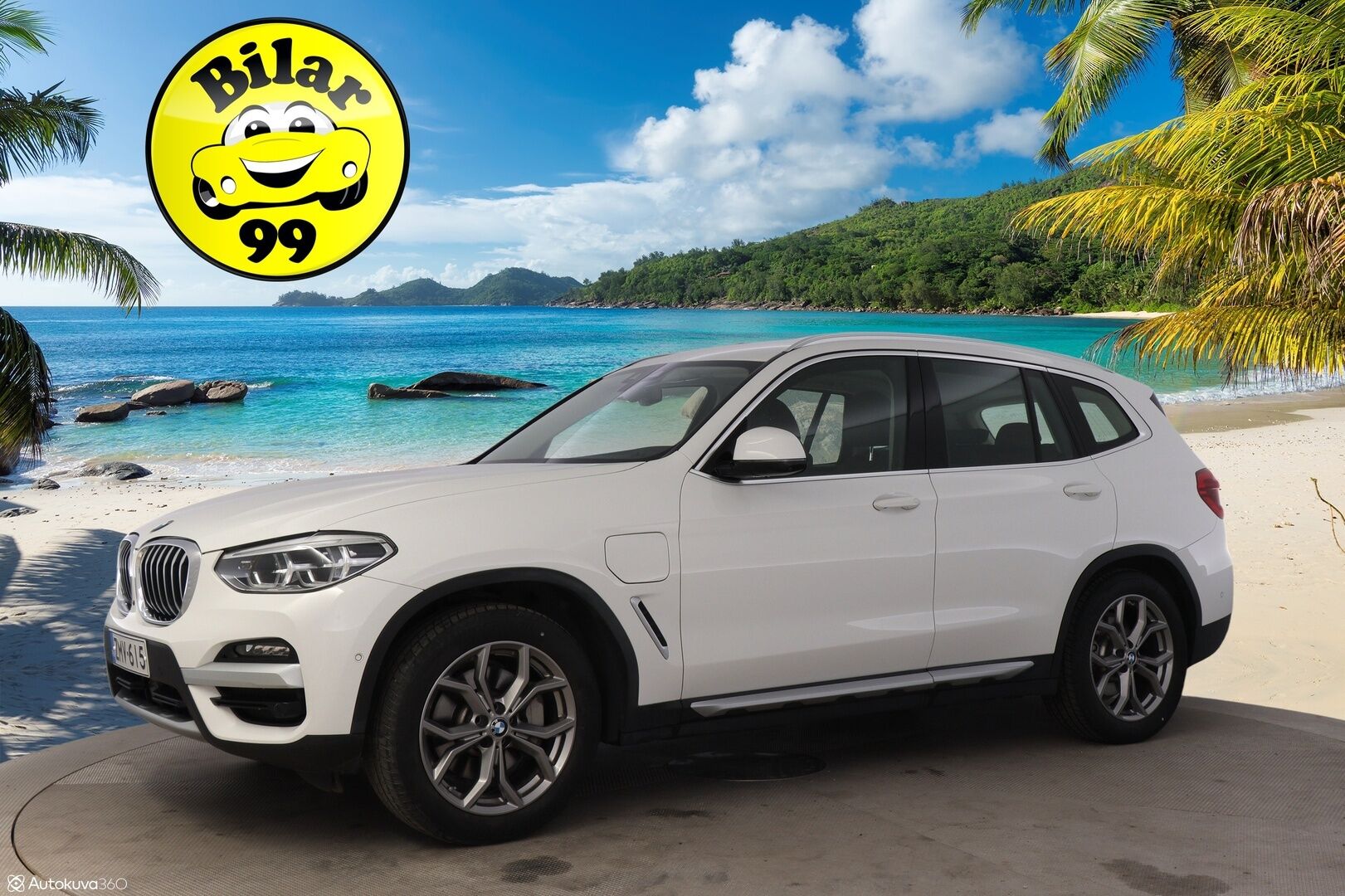 BMW X3 2020 G01 xDrive 30e A Business xLine *ACC / Adapt. LED /360-kamera / Hifi / Eleohjaus / M-Sport ratti / Nahat / Proff. nav / Carplay* - 3,99 % KORKOTARJOUS TÄHÄN AUTOON - Akkutestattu! SOH Arvo 90% /1- omisteinen Suomi-auto täydellisellä merkkihuolto historialla!
