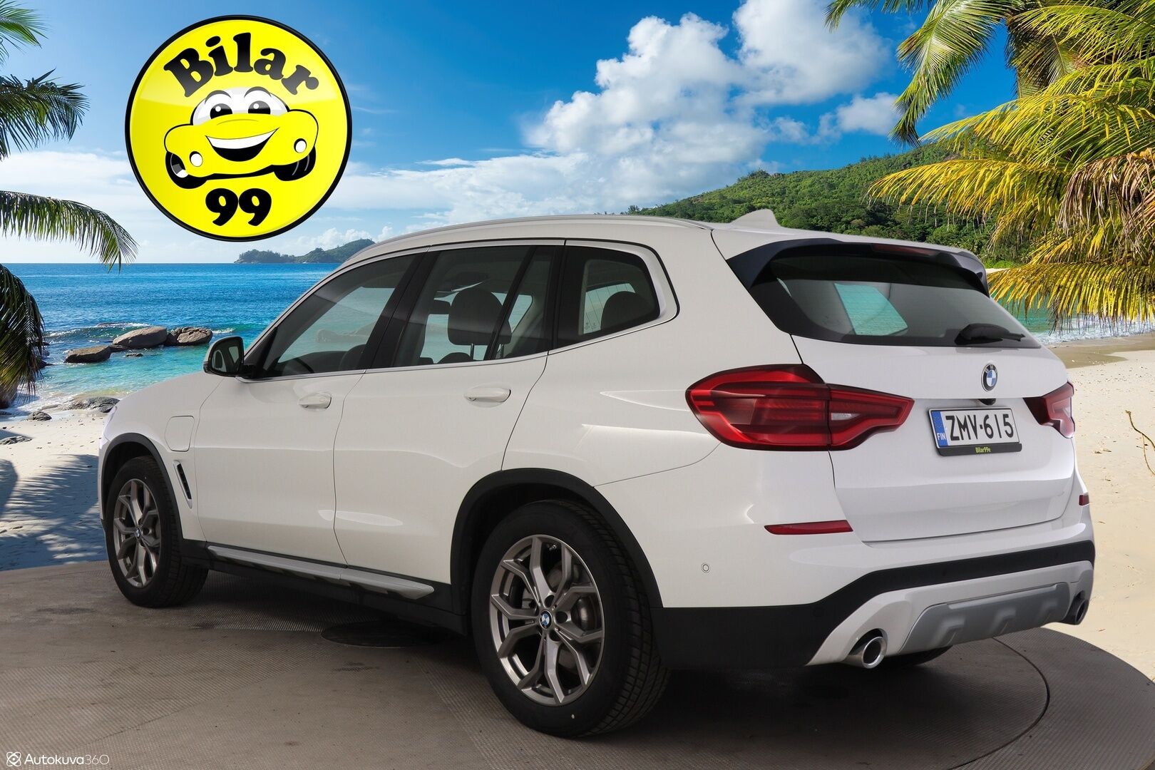 BMW X3 2020 G01 xDrive 30e A Business xLine *ACC / Adapt. LED /360-kamera / Hifi / Eleohjaus / M-Sport ratti / Nahat / Proff. nav / Carplay* - 3,99 % KORKOTARJOUS TÄHÄN AUTOON - Akkutestattu! SOH Arvo 90% /1- omisteinen Suomi-auto täydellisellä merkkihuolto historialla!