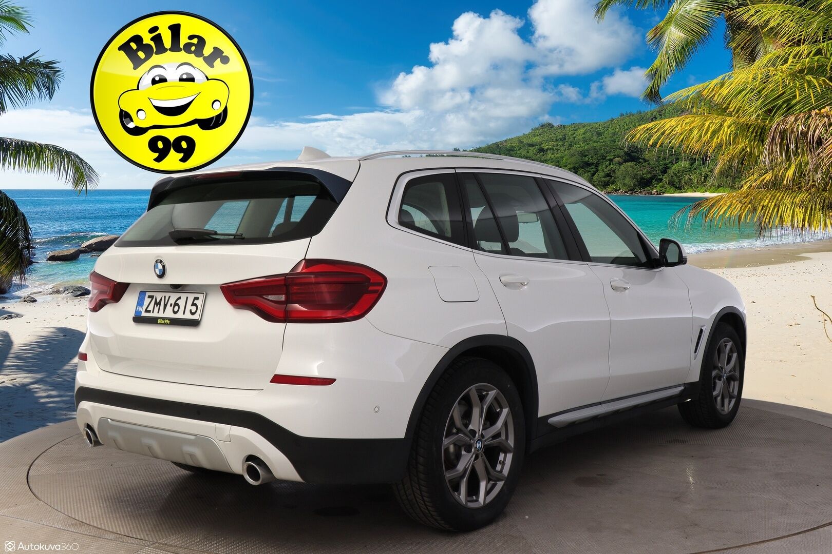 BMW X3 2020 G01 xDrive 30e A Business xLine *ACC / Adapt. LED /360-kamera / Hifi / Eleohjaus / M-Sport ratti / Nahat / Proff. nav / Carplay* - 3,99 % KORKOTARJOUS TÄHÄN AUTOON - Akkutestattu! SOH Arvo 90% /1- omisteinen Suomi-auto täydellisellä merkkihuolto historialla!