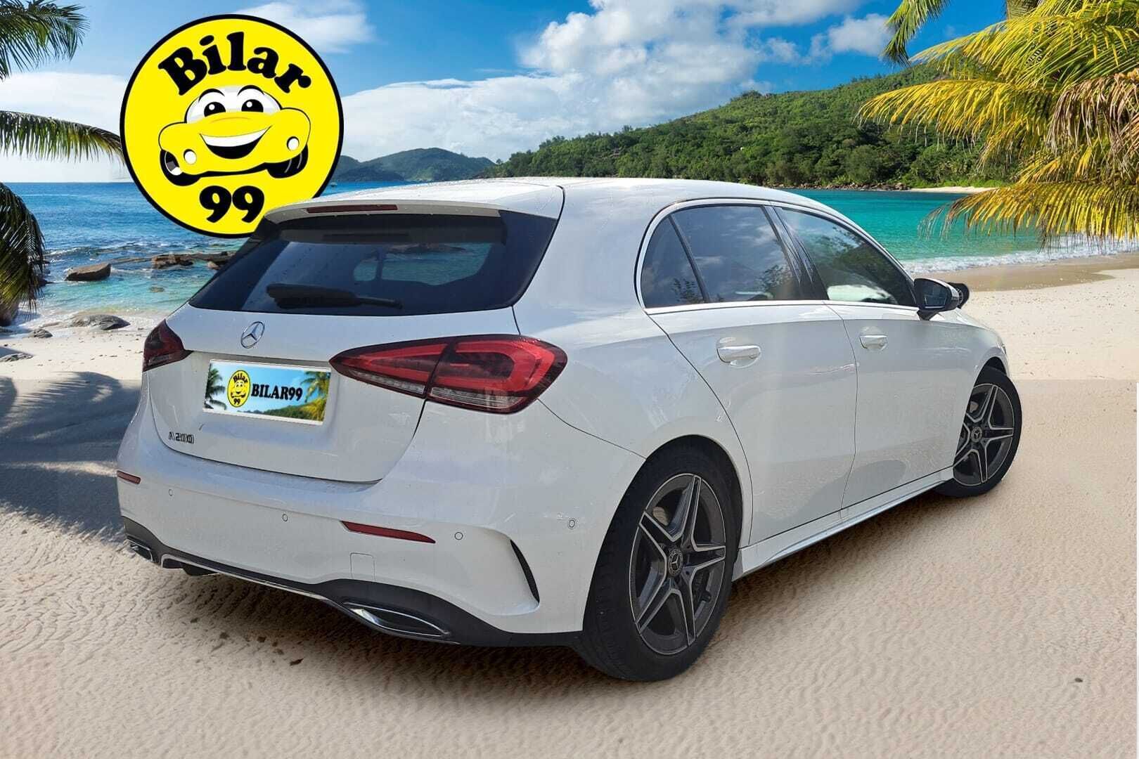 Mercedes-Benz A 2019 200 A Business AMG - | AMG-paketti | P.kamera | Vetokoukku | Lohkolämmitin | Tutkat | LED | 2x renkaat |