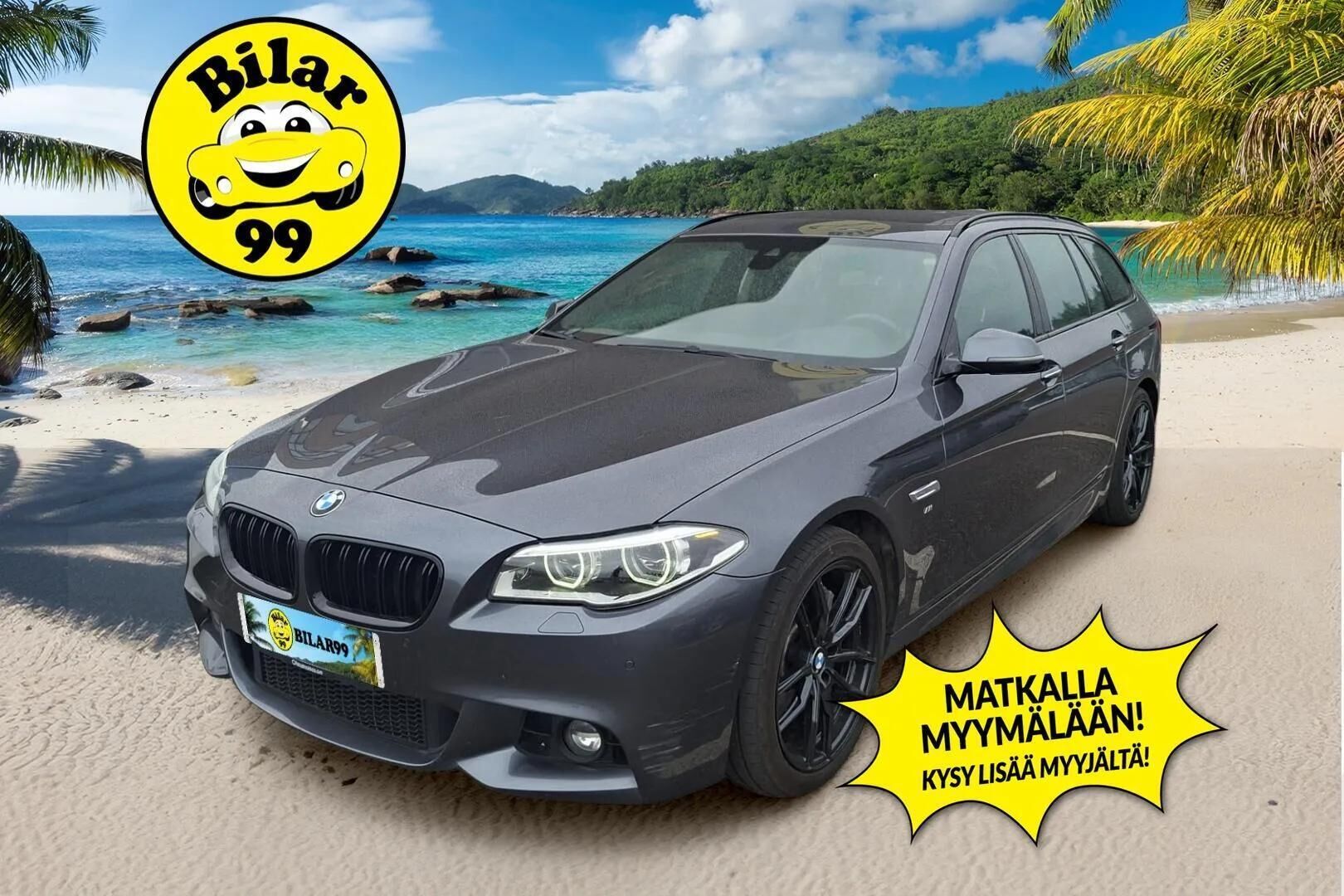 BMW 530 2016 F11 Touring 530d A xDrive Business M Sport - | Digimittaristo | HUD | Panoraama | Comfort Penkit Muistilla | Soft Close | DA | Proffa Navi | Comfort Access | Adap. LED | 