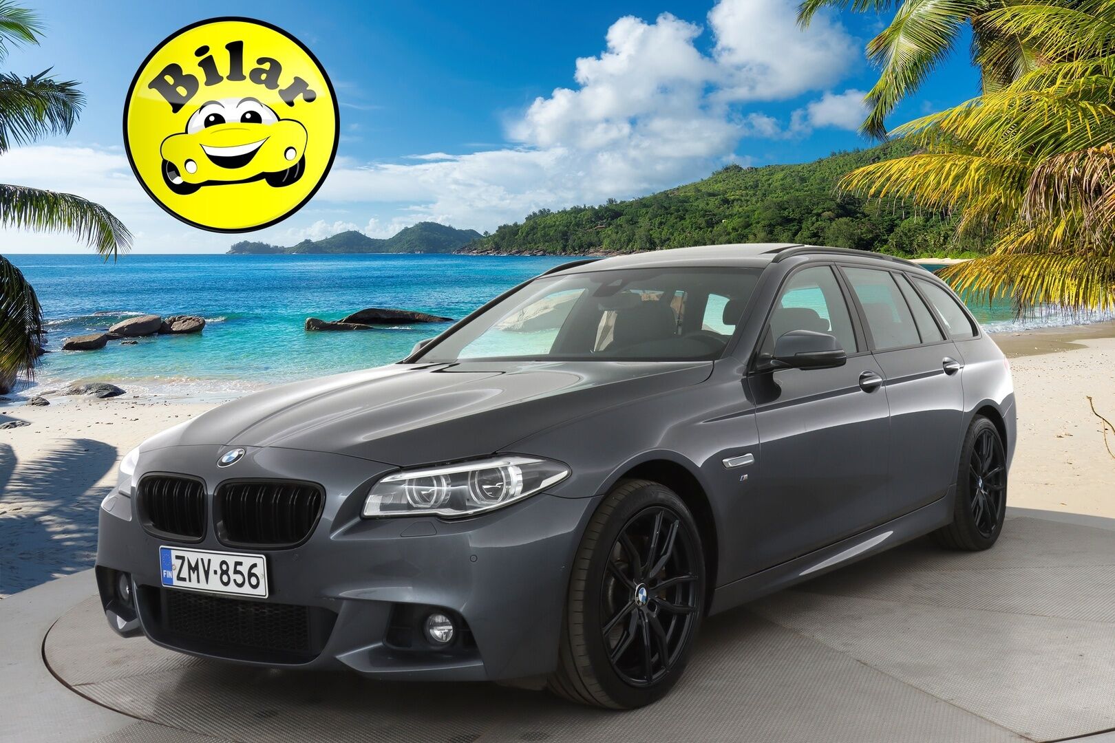 BMW 530 2016 F11 Touring 530d A xDrive Business M Sport - | HUD | Digimittaristo | Panoraama | Comfort Penkit Muistilla | Soft Close | DA | HiFi | Proffa Navi | Comfort Access | Adapt. LED | Nahkasisusta | Tutkat |