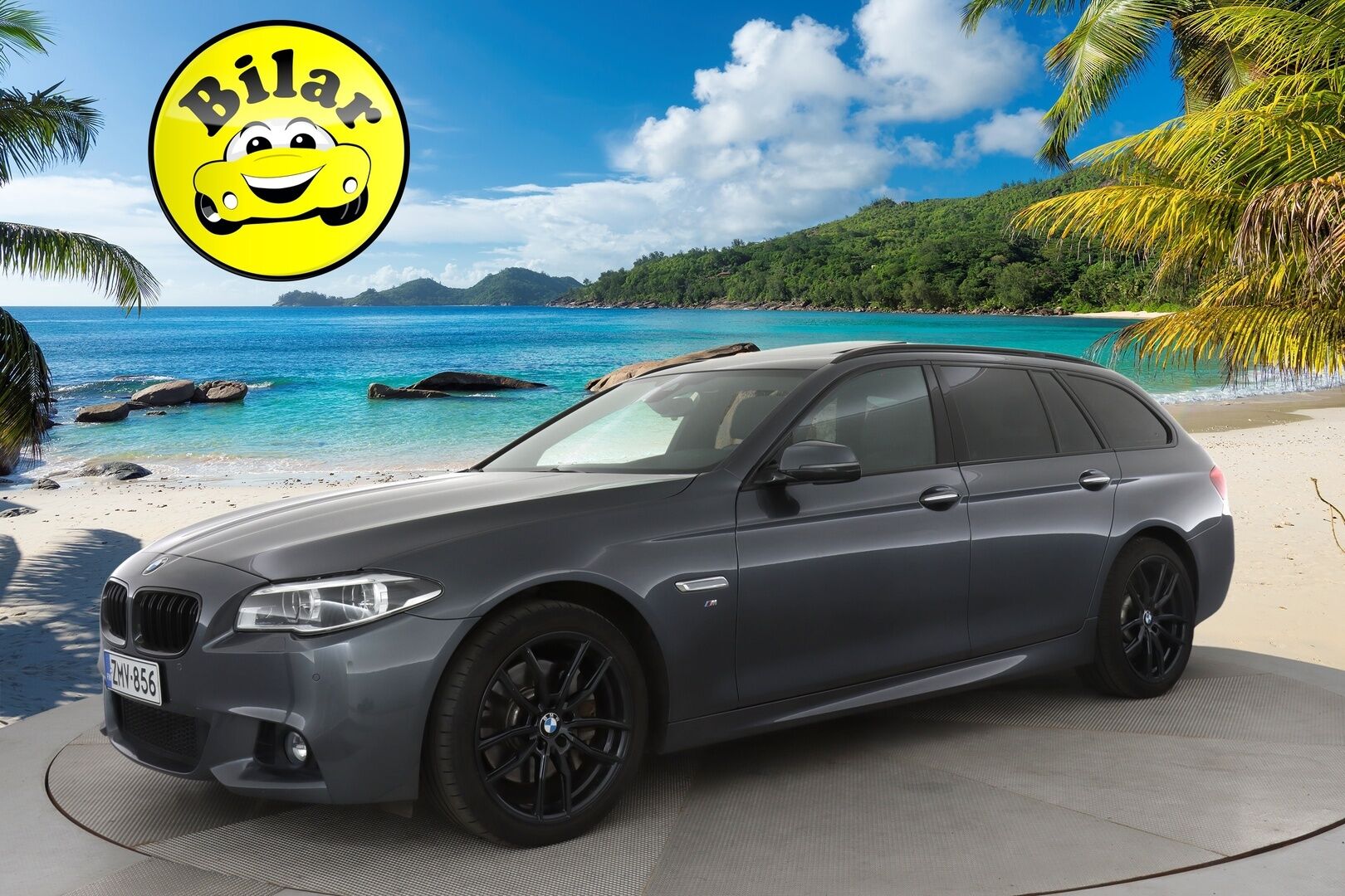 BMW 530 2016 F11 Touring 530d A xDrive Business M Sport - | SUPERVARUSTEET | HUD | Imuovet | Digimittaristo | Panoraama | Comfort Penkit Muistilla  | DA | HiFi | Proffa Navi | Comfort Access | Adapt. LED | Nahkasisusta |