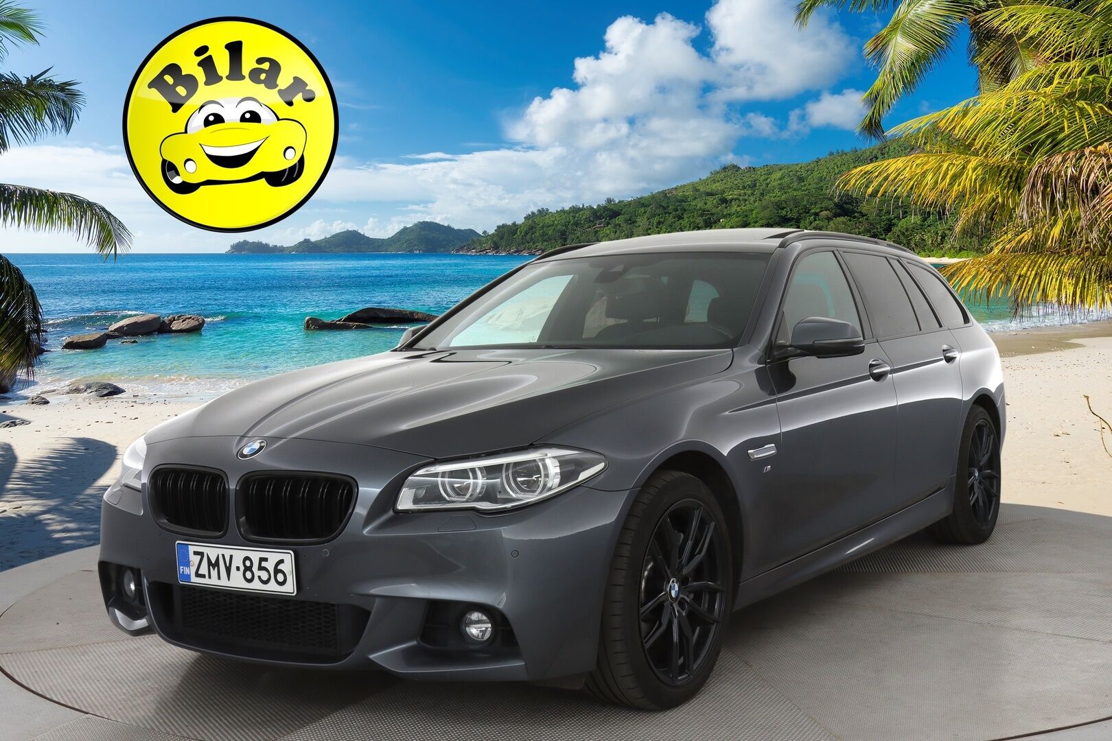BMW 530 2016 F11 Touring 530d A xDrive Business M Sport - | SUPERVARUSTEET | HUD | Imuovet | Digimittaristo | Panoraama | Comfort Penkit Muistilla  | DA | HiFi | Proffa Navi | Comfort Access | Adapt. LED | Nahkasisusta |